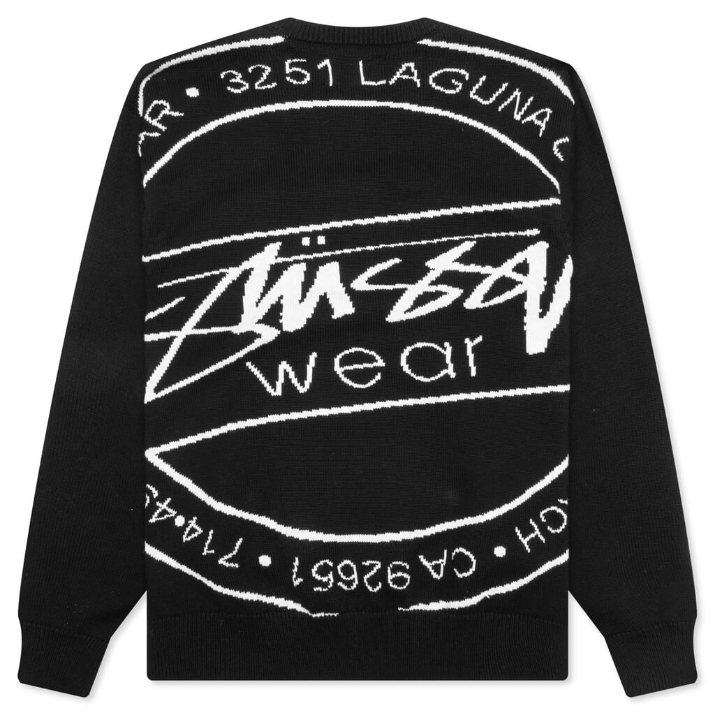 Laguna Icon Sweater Stussy оригінал – Купити в Україні – вид ззаду