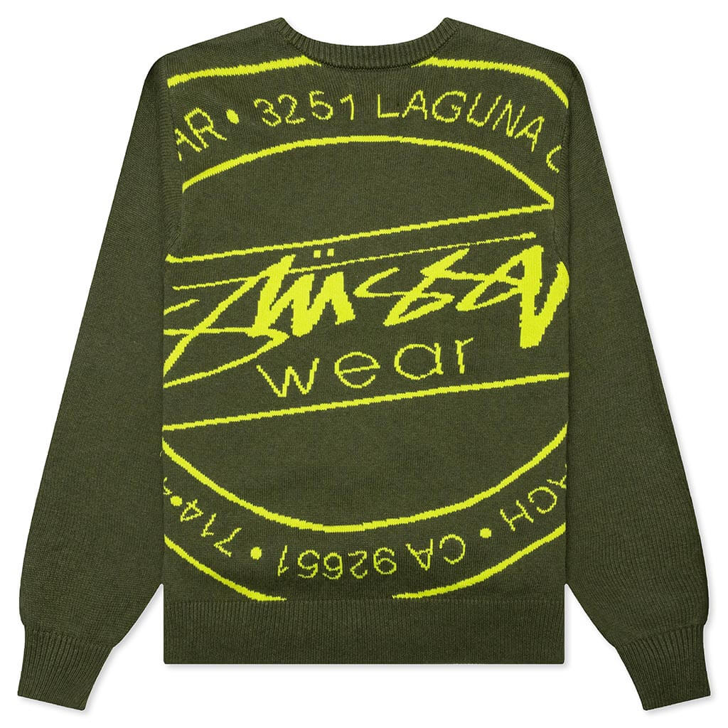 Laguna Icon Sweater Stussy оригінал – Купити в Україні – вид ззаду