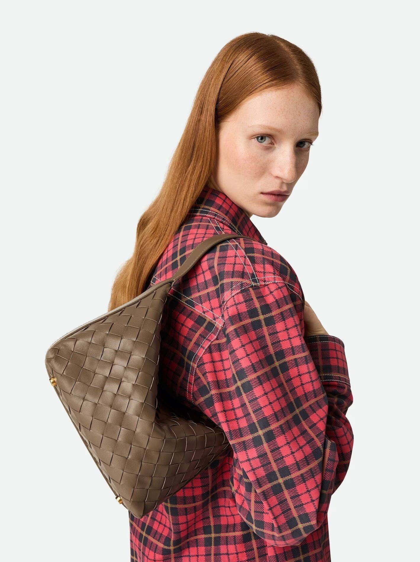 Mini Wallace Handbag Bottega veneta оригінал – Купити в Україні – боковий вид