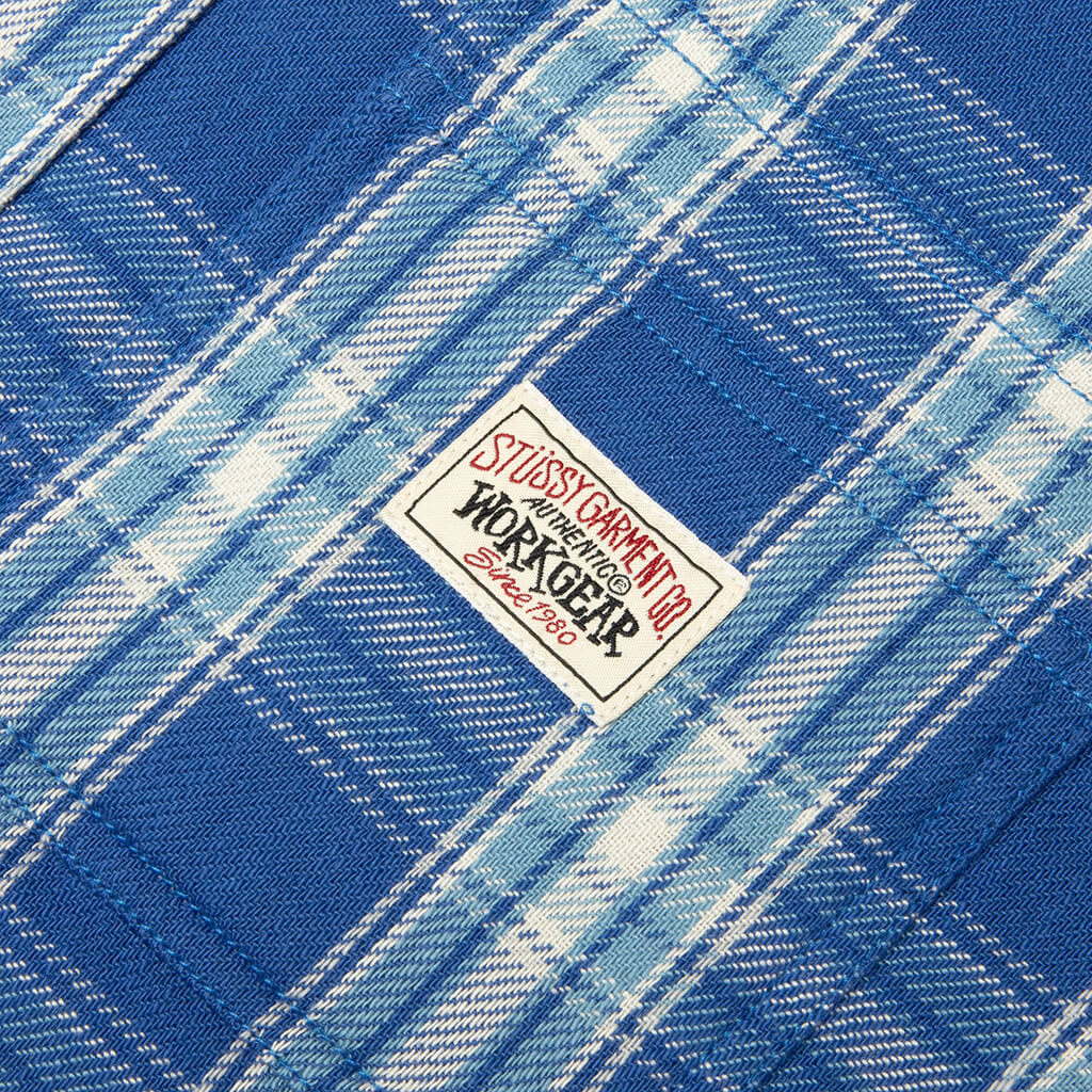 Lau Plaid Shirt Jacket Stussy – Гарантія оригінальності – детальний вид