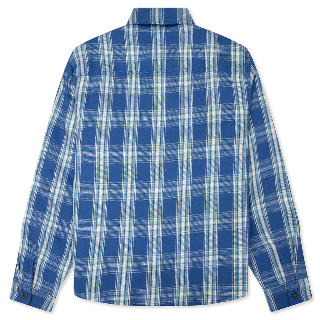 Lau Plaid Shirt Jacket Stussy – Гарантія оригінальності – вид ззаду