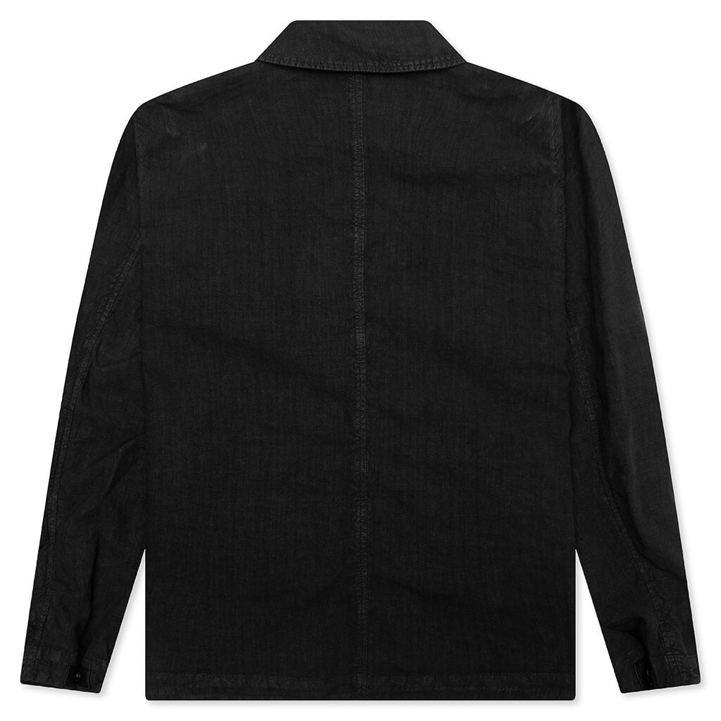 Lino Nylon Tela Field Jacket Stone island оригінал – Купити в Україні – вид ззаду