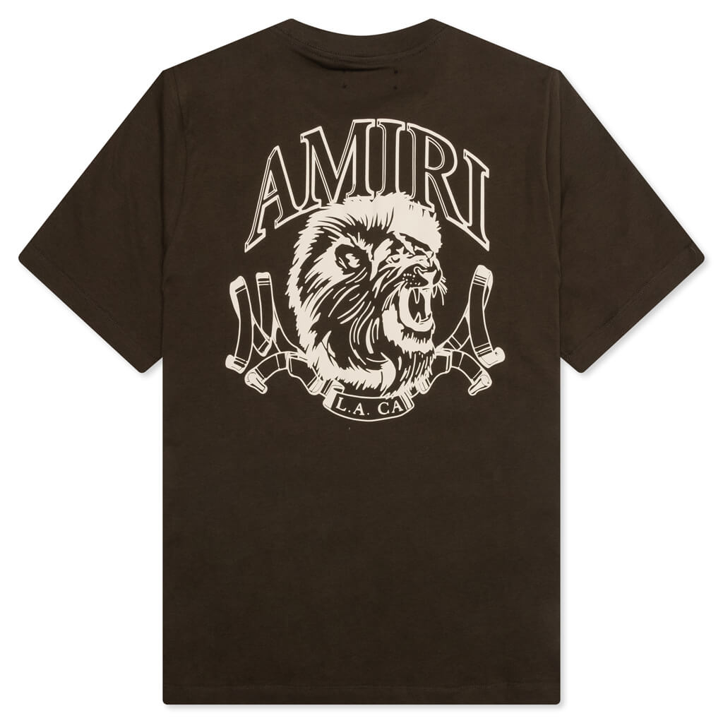 Lion Outline Tee Amiri – Гарантія оригінальності – вид ззаду