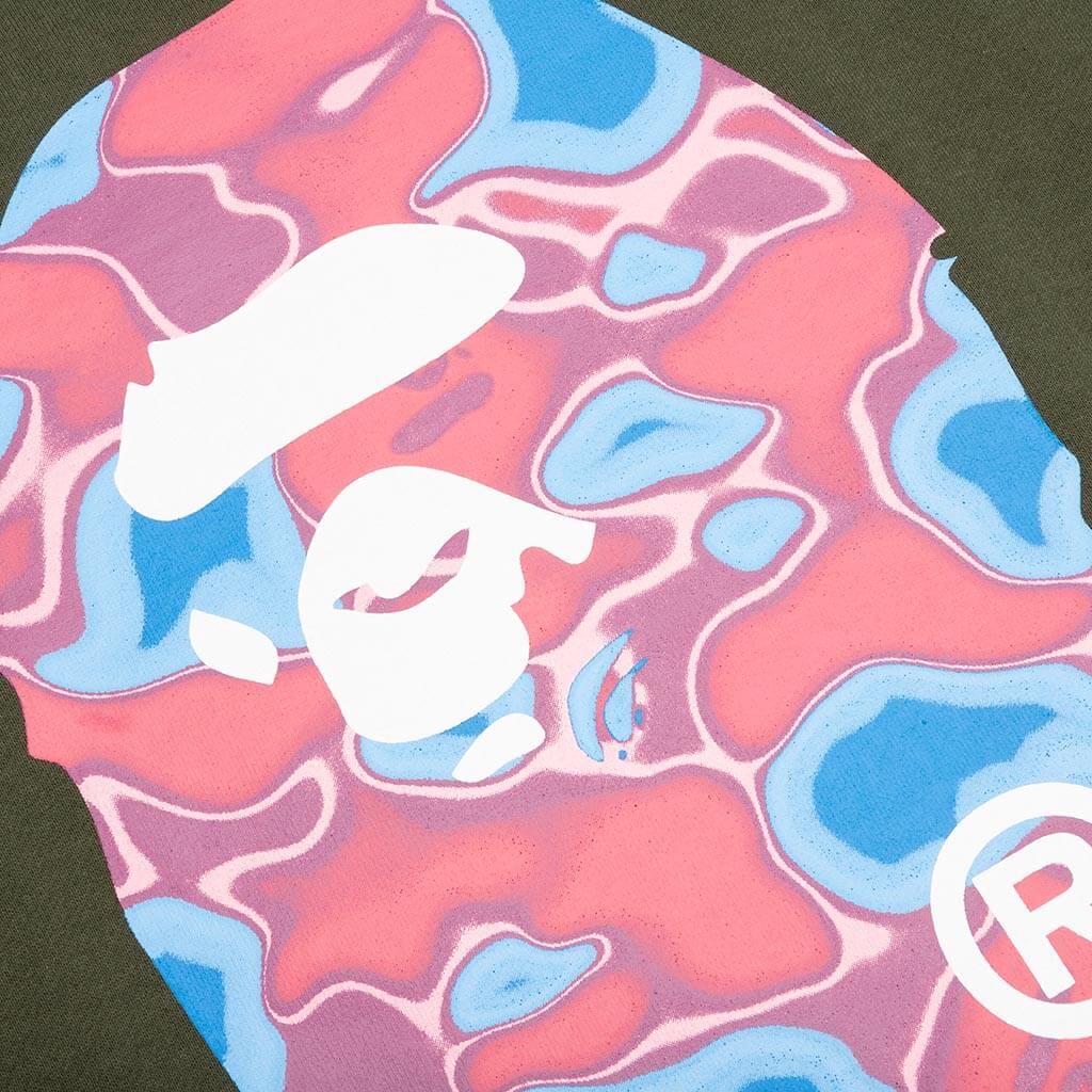 Оригінальна Liquid Camo Ape Head Relaxed Fit Crewneck Sweat A bathing ape – детальний вид