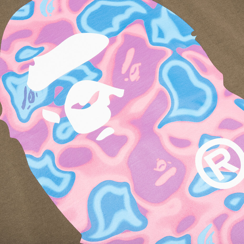 Оригінальна Liquid Camo Bape Sta Logo Tee A bathing ape – детальний вид
