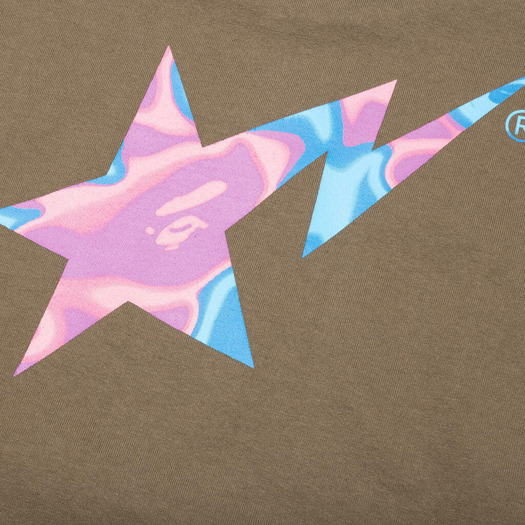Оригінальна Liquid Camo Bape Sta Logo Tee A bathing ape – збільшений вид