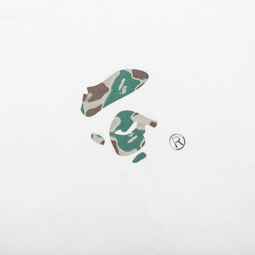 Liquid Camo Small Ape Face Tee A bathing ape – Гарантія оригінальності – збільшений вид