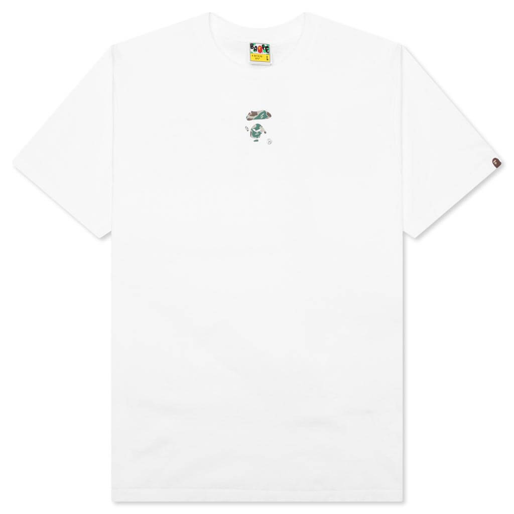 Liquid Camo Small Ape Face Tee A bathing ape – Гарантія оригінальності – боковий вид