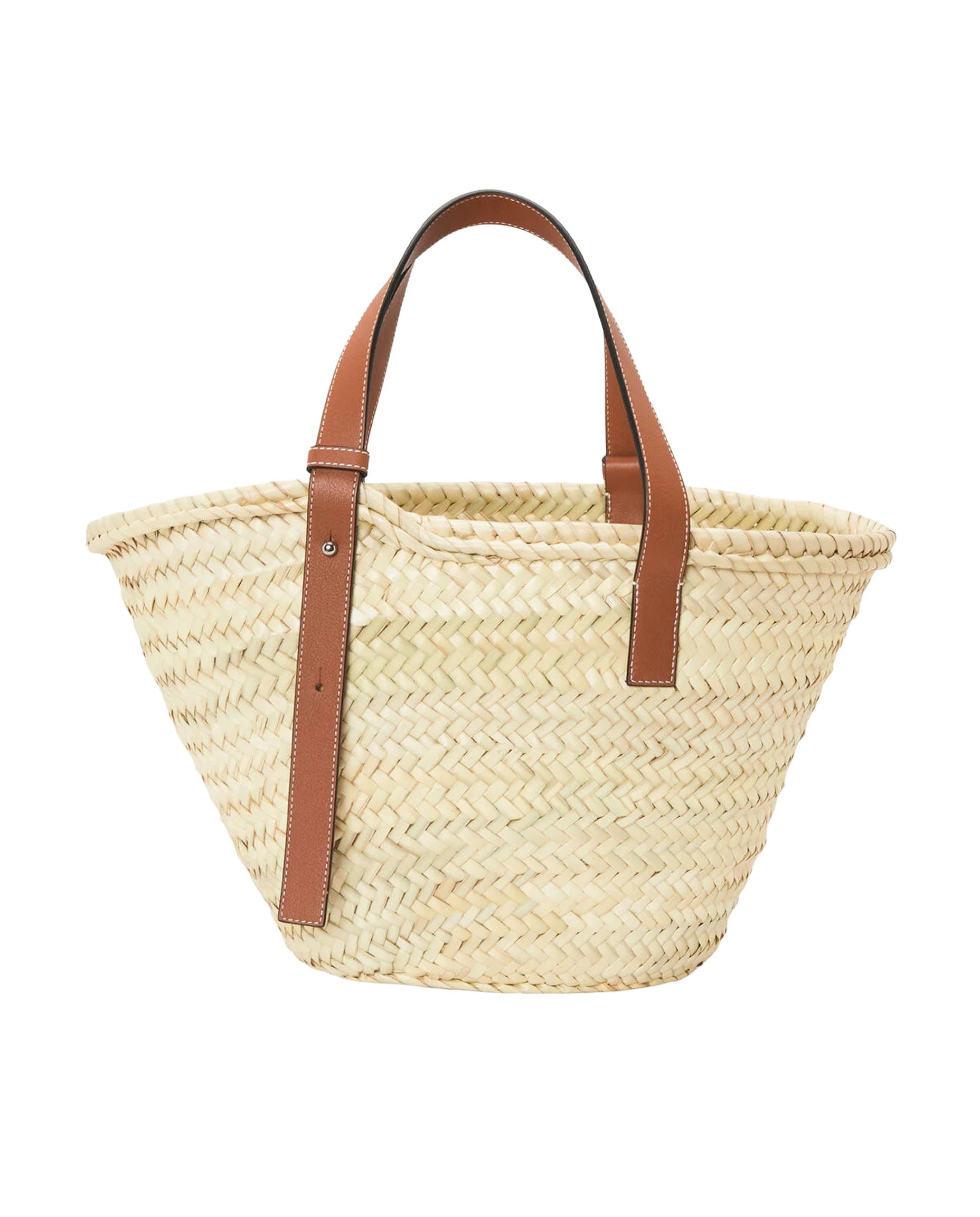 Оригінальна Medium Leather Trimmed Basket Tote Loewe – детальний вид