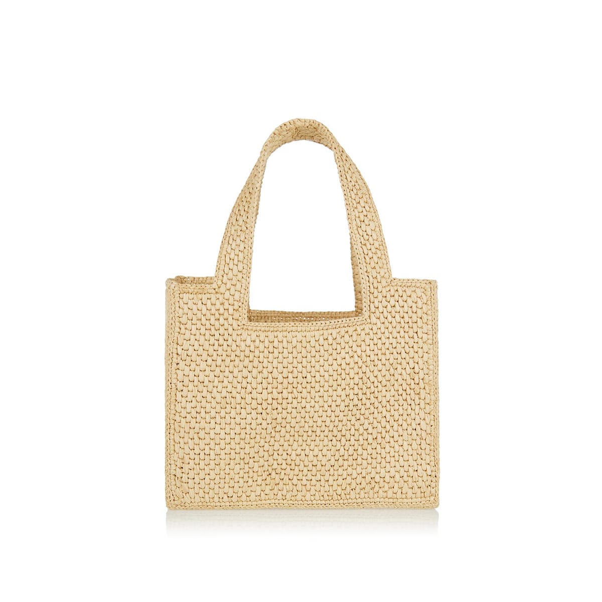 Font Tote Mini Logo Raffia Tote Bag Loewe – Гарантія оригінальності – детальний вид