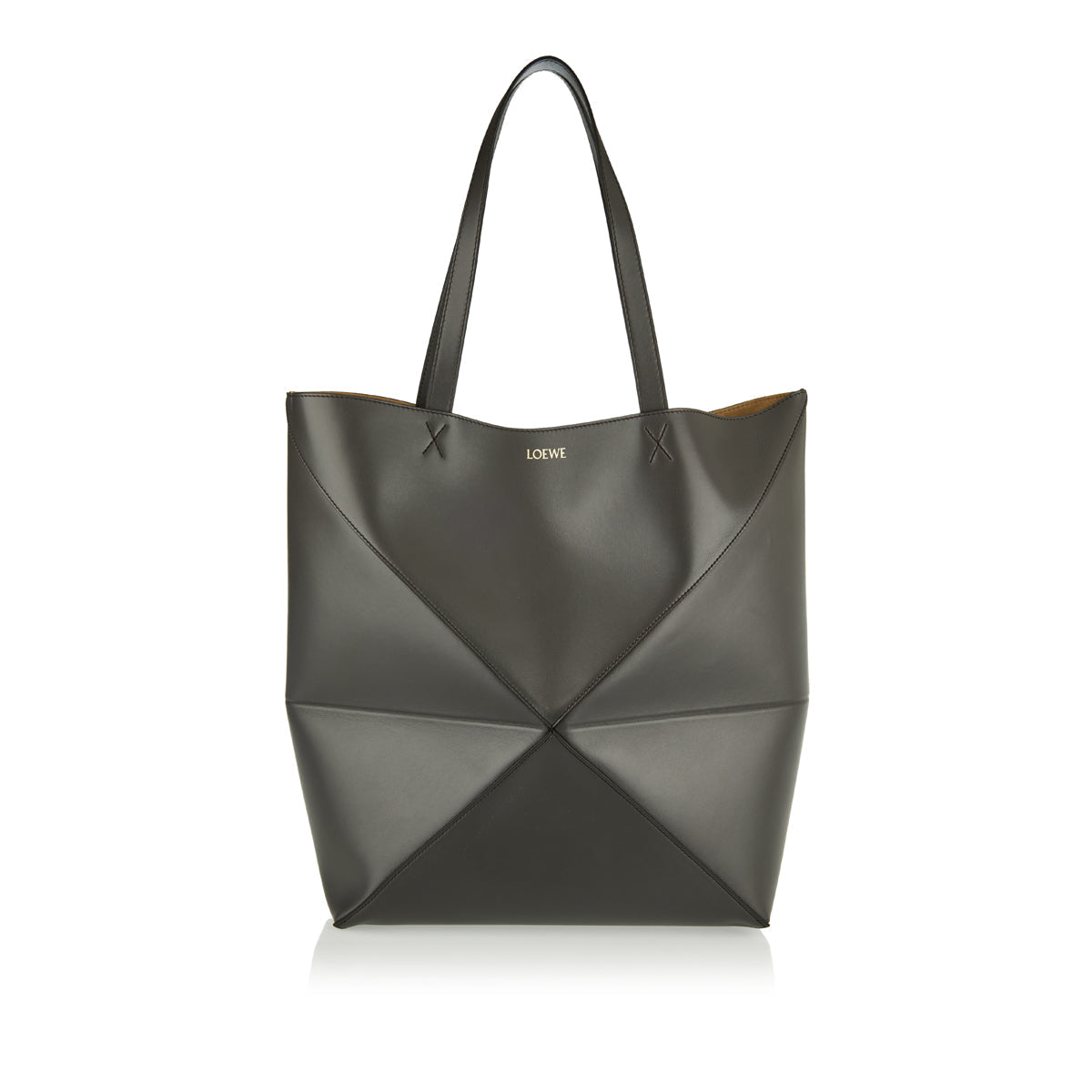 Puzzle Fold XL Leather Tote Loewe оригінал – Купити в Україні – боковий вид