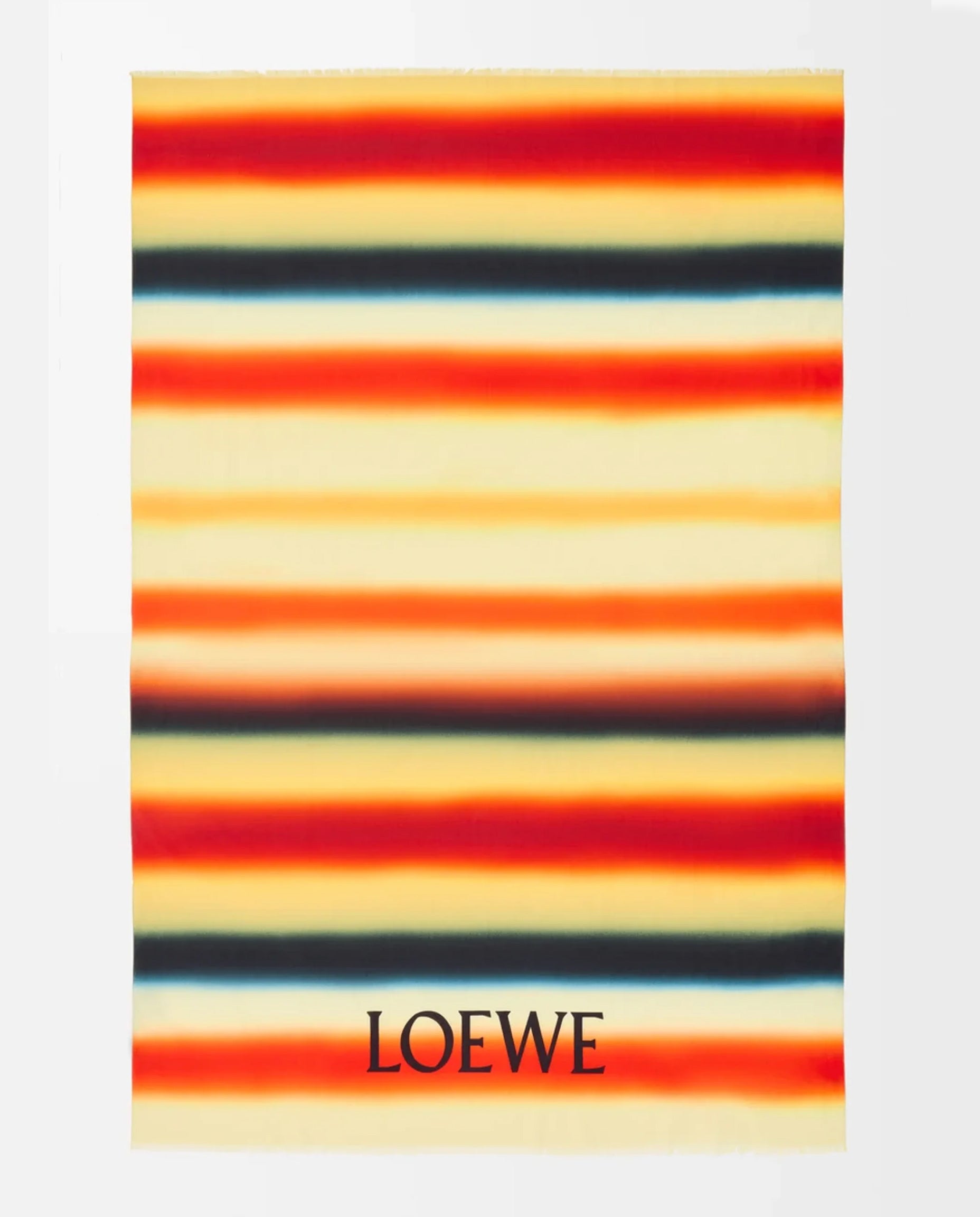 Striped Print Pareo Loewe – Гарантія оригінальності – боковий вид