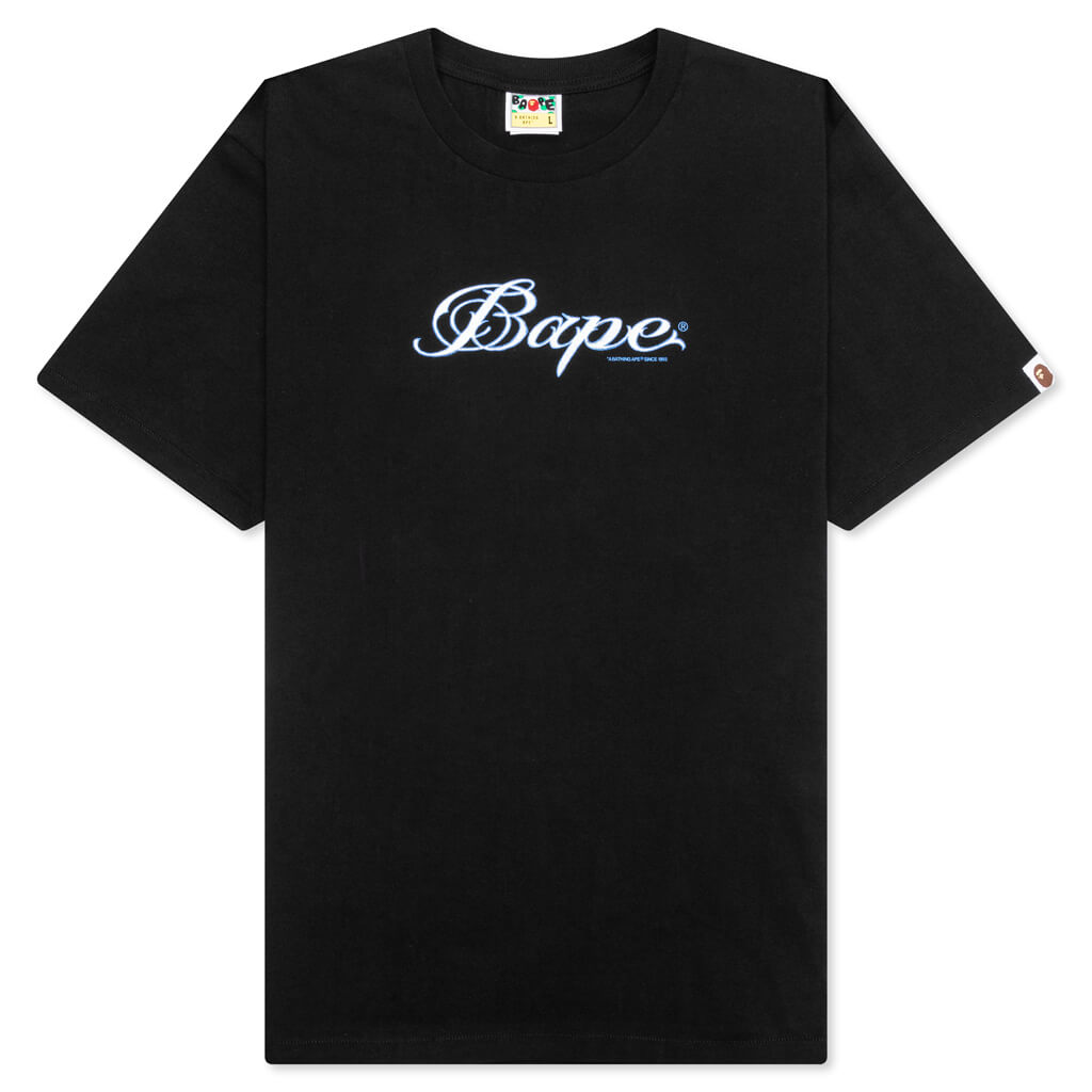 Оригінальна Logo Relaxed Fit Tee A bathing ape – боковий вид
