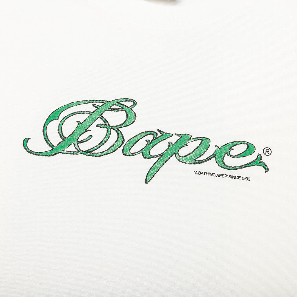Оригінальна Logo Relaxed Fit Tee A bathing ape – детальний вид