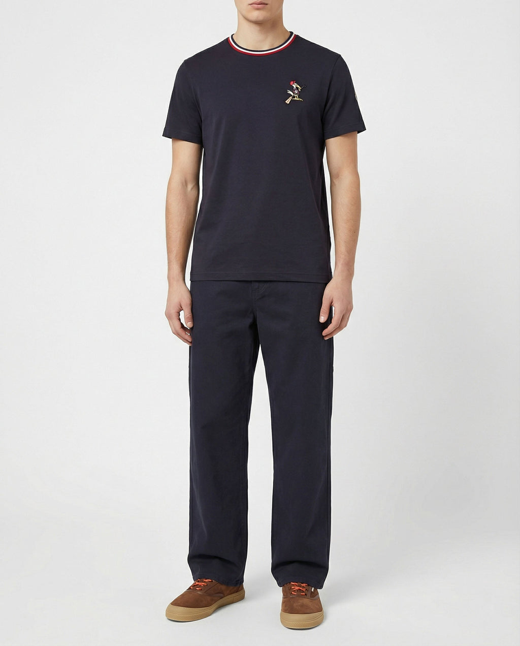 Cargo Cotton Blend Gabardine Trousers Moncler оригінал – Купити в Україні – вид ззаду