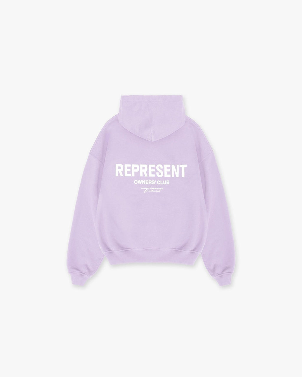 Owners Club Lilac Hoodie Represent оригінал – Купити в Україні – вид ззаду