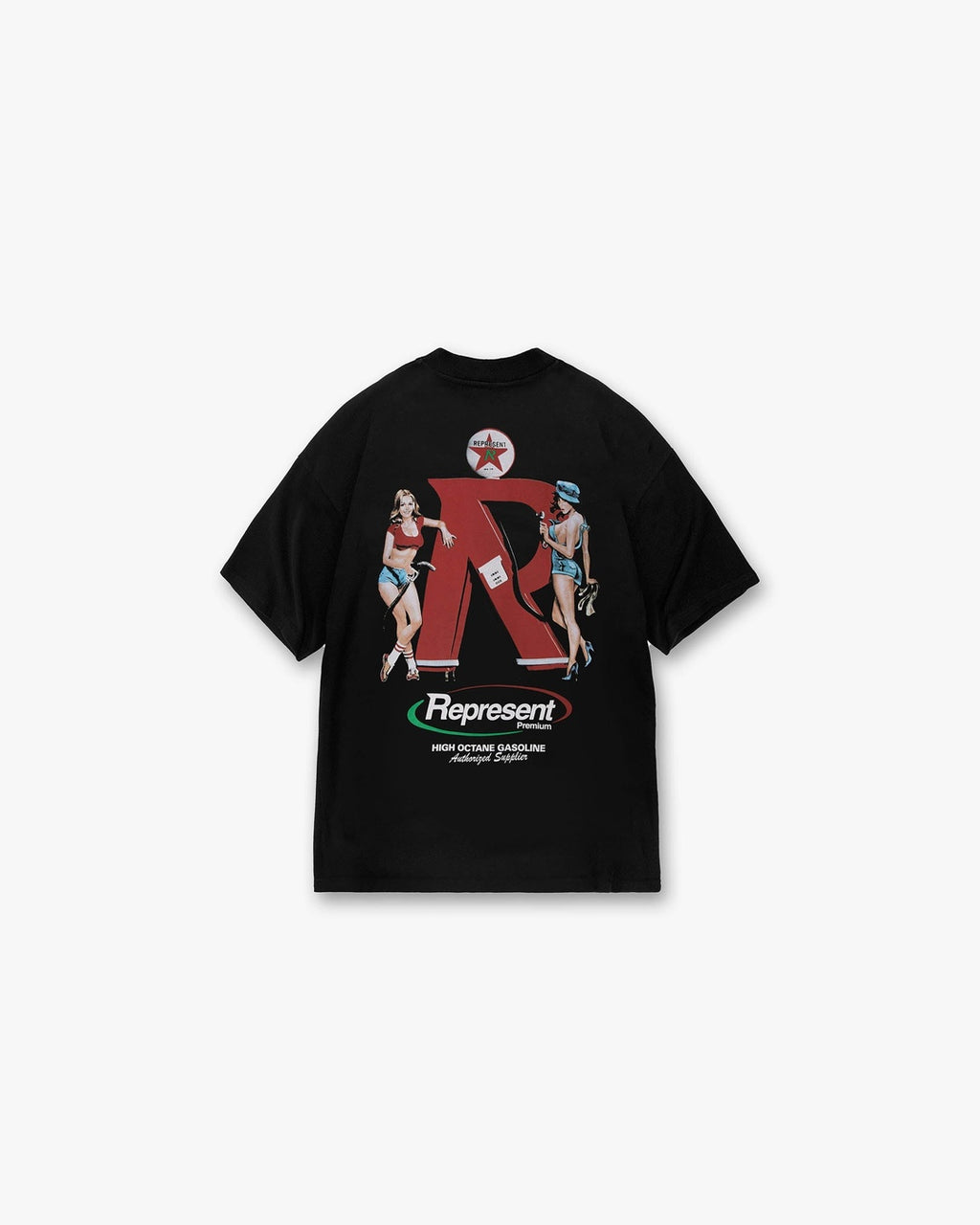 Premium T-Shirt Represent оригінал – Купити в Україні – вид ззаду