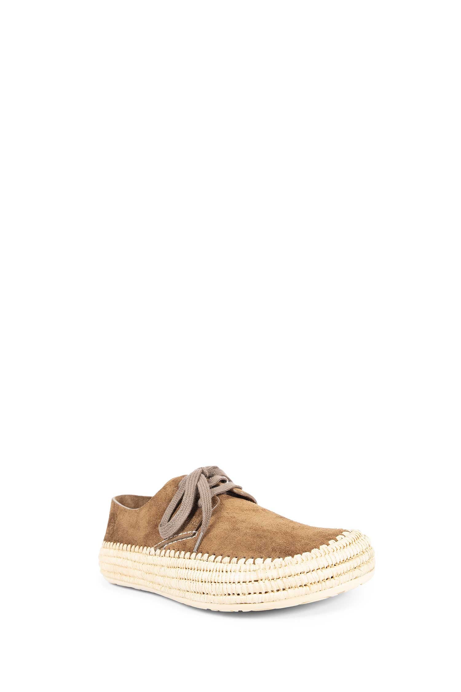 Rio Lace-Up Flats In Suede Loewe – Гарантія оригінальності – вид ззаду