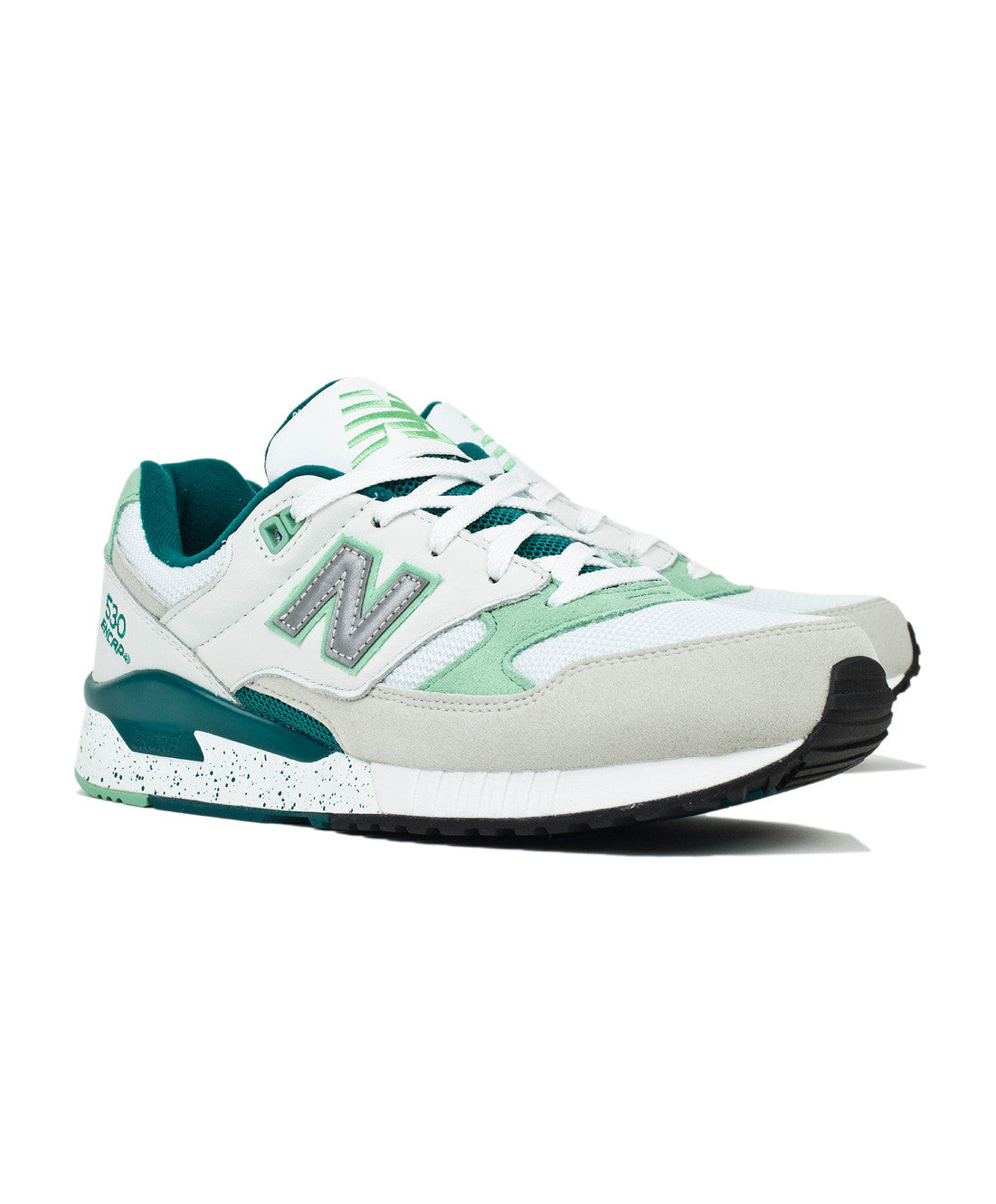 530 90s Running Leather Grey New balance – Гарантія оригінальності – вид ззаду