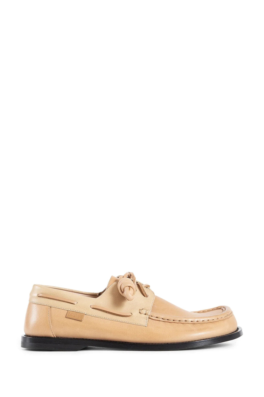 Оригінальна Campo Boat Shoe In Soft Calfskin Loewe – боковий вид