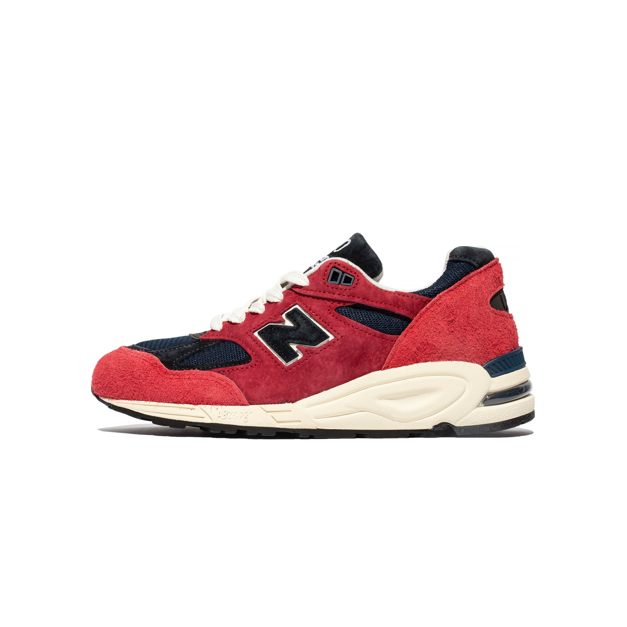 Оригінальна Mens Made In Usa 990v2 Shoes New balance – боковий вид