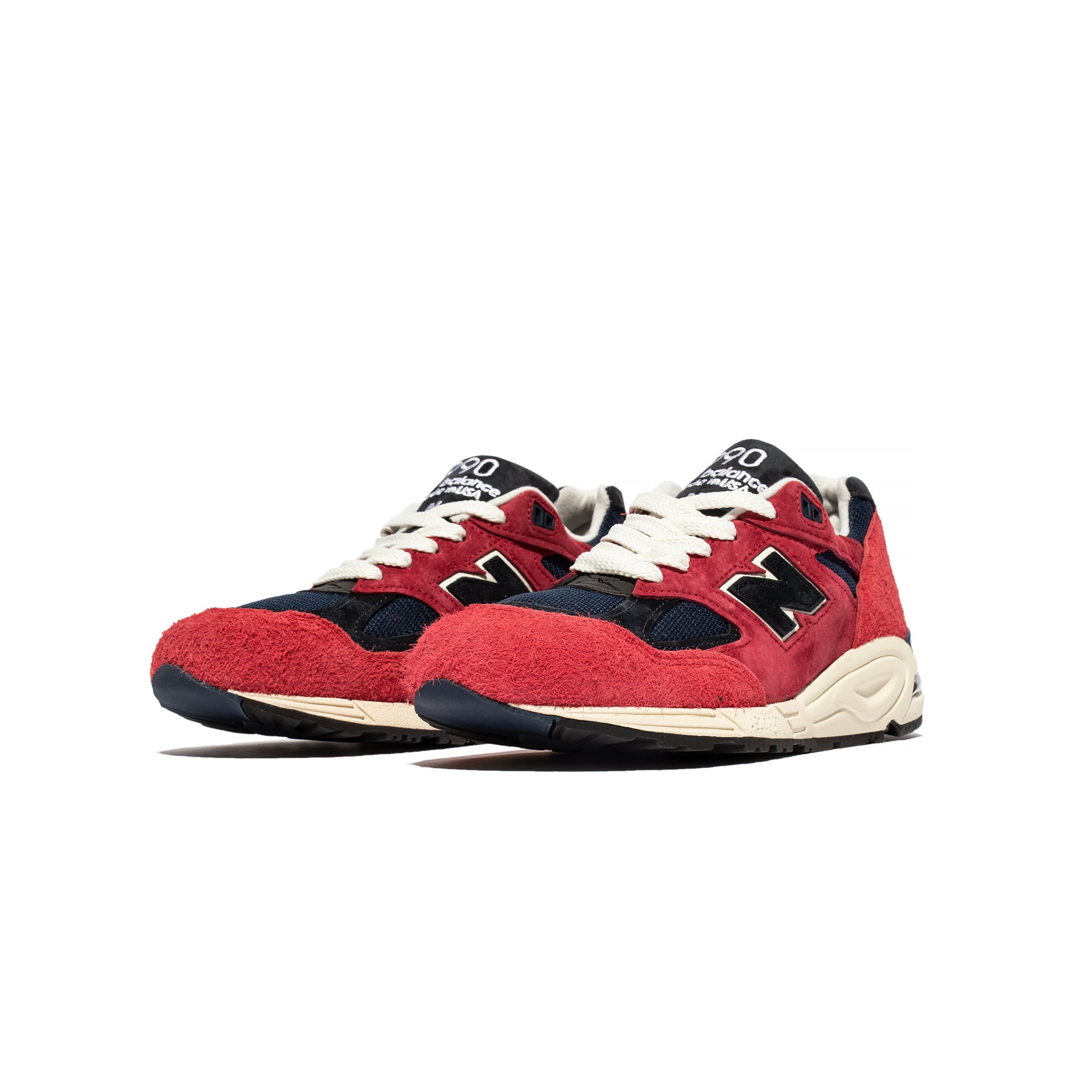 Оригінальна Mens Made In Usa 990v2 Shoes New balance – вид ззаду