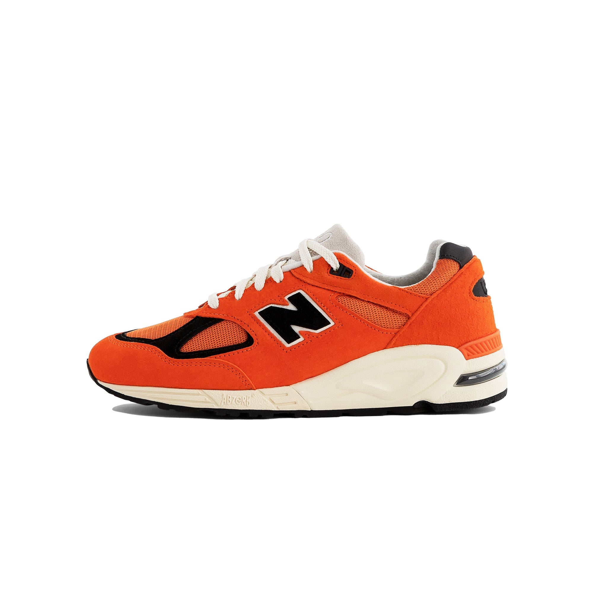 Оригінальна Mens Made In Usa 990v2 Shoes New balance – боковий вид