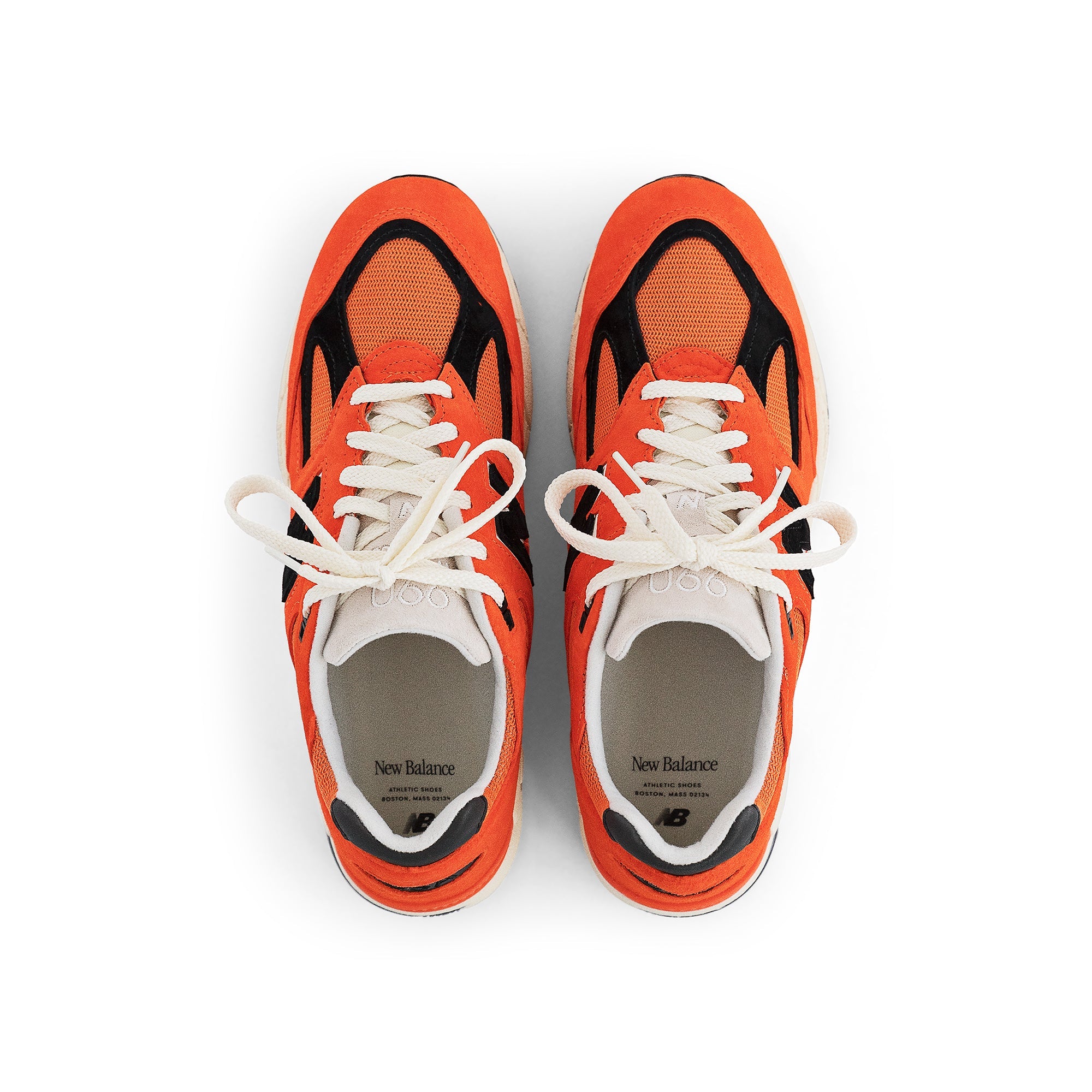 Оригінальна Mens Made In Usa 990v2 Shoes New balance – вид ззаду