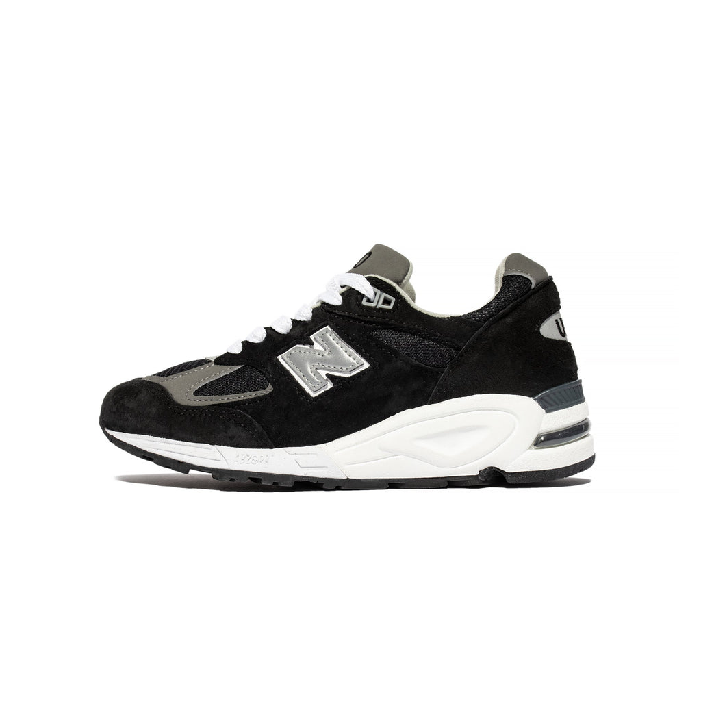 Оригінальна Mens Made In Usa 990v2 Shoes New balance – боковий вид