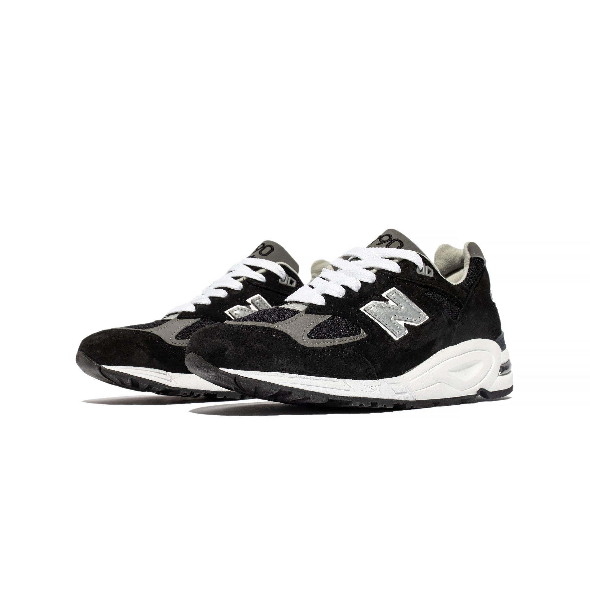 Оригінальна Mens Made In Usa 990v2 Shoes New balance – вид ззаду