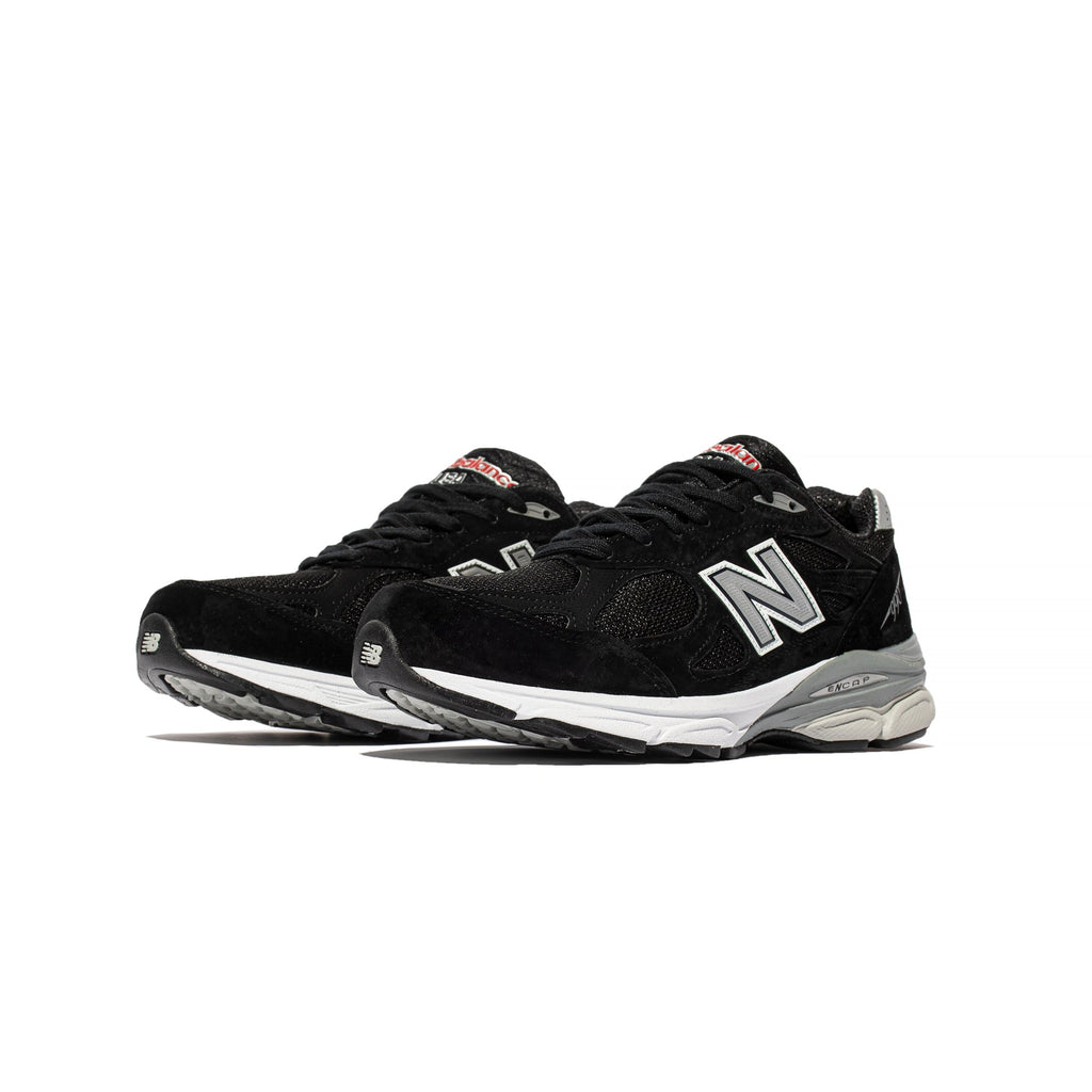 Mens Made Us 990v3 Shoes Black New balance – Гарантія оригінальності – вид ззаду