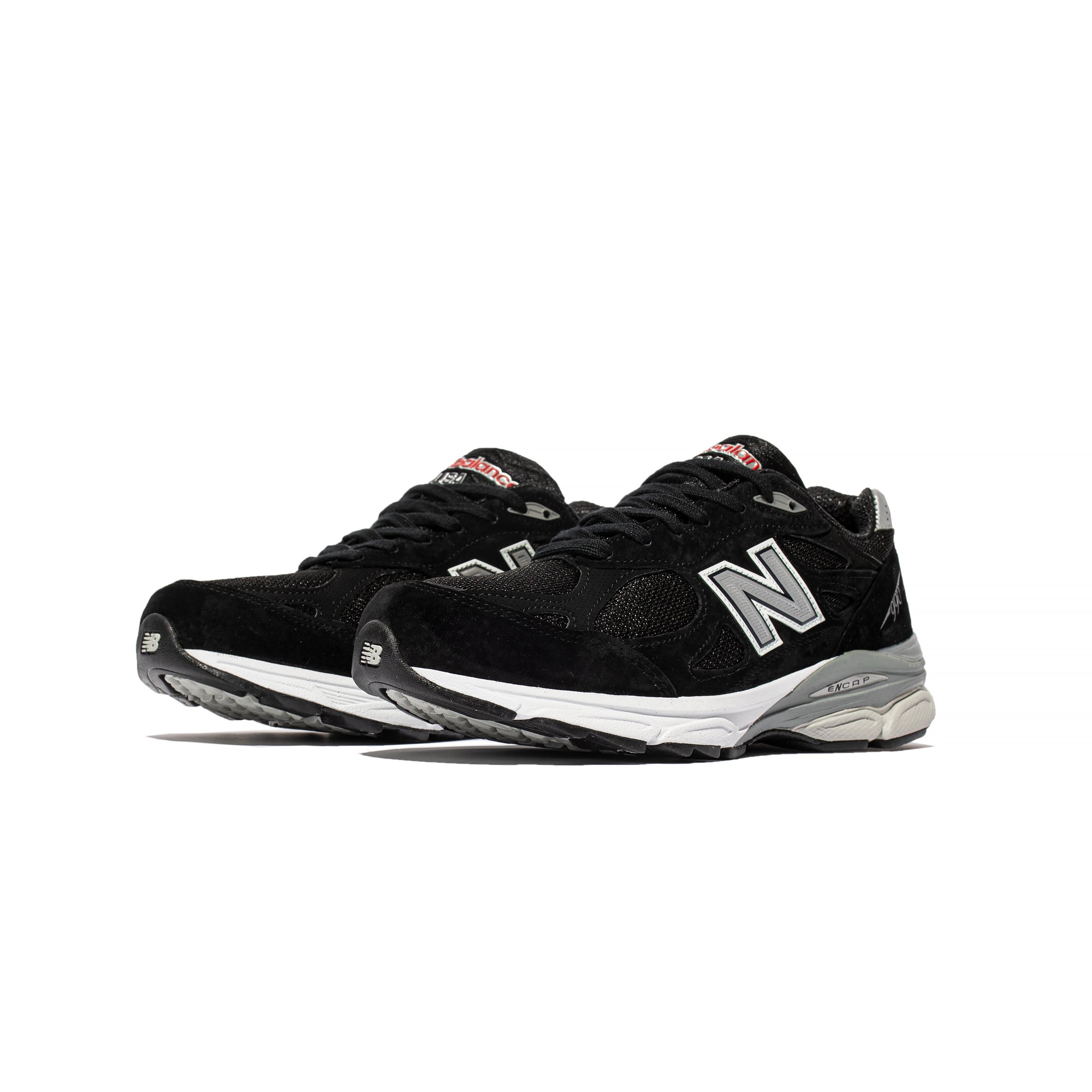 Mens Made Us 990v3 Shoes Black New balance – Гарантія оригінальності – вид ззаду