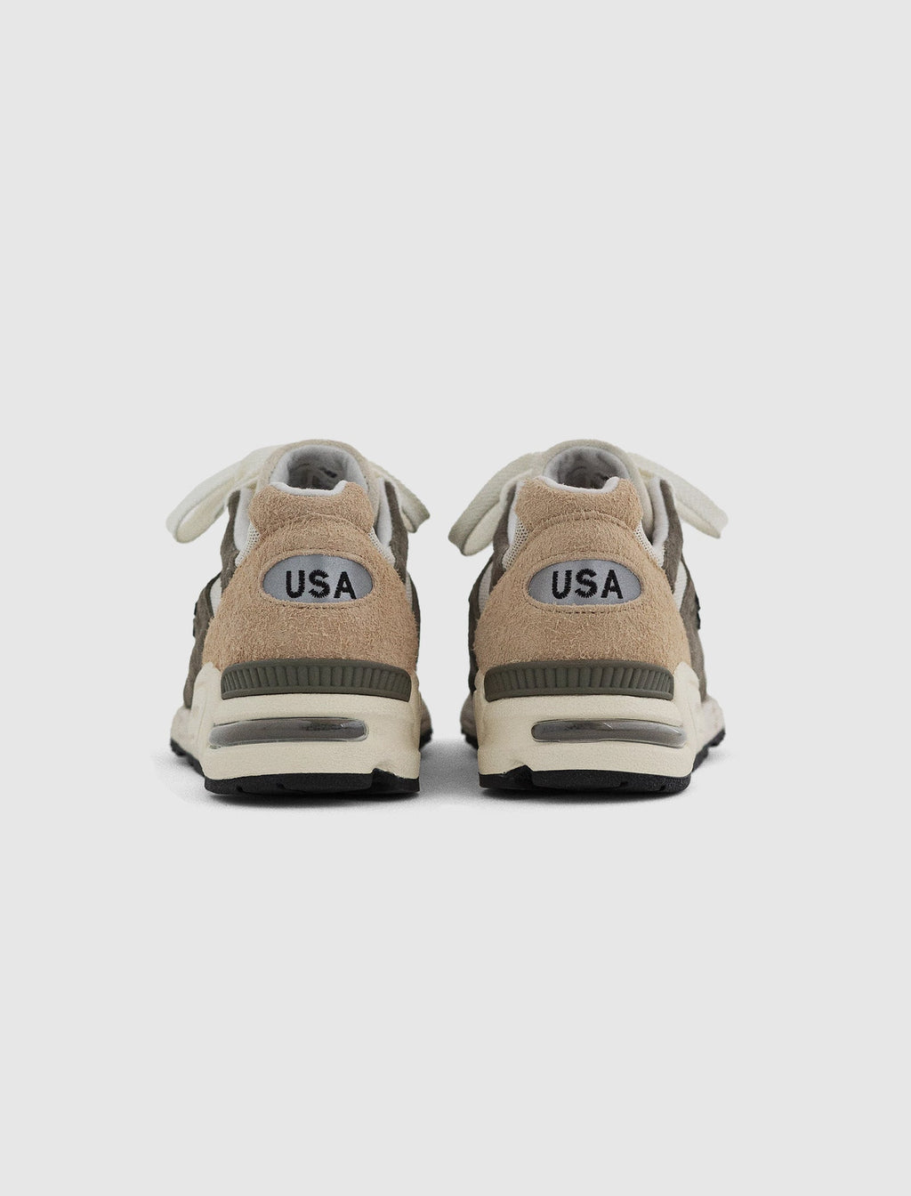 990v2 Made In Usa Olive Beige New balance – Гарантія оригінальності – збільшений вид
