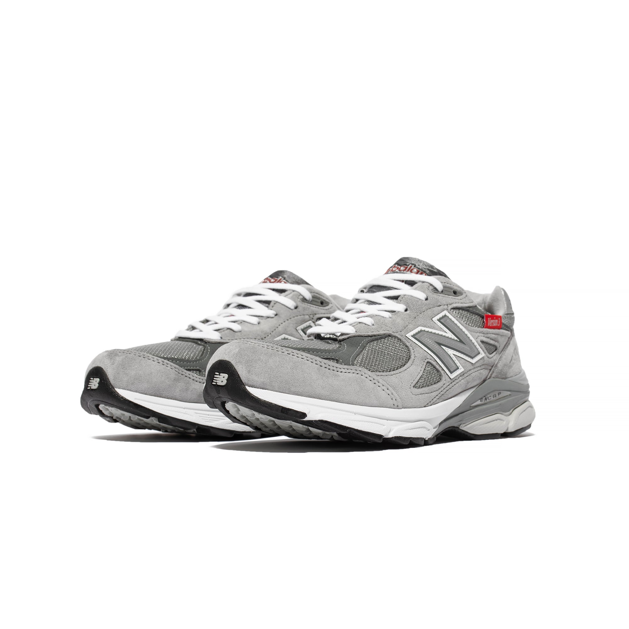 Mens Made Us 990v3 Shoes Grey New balance – Гарантія оригінальності – вид ззаду