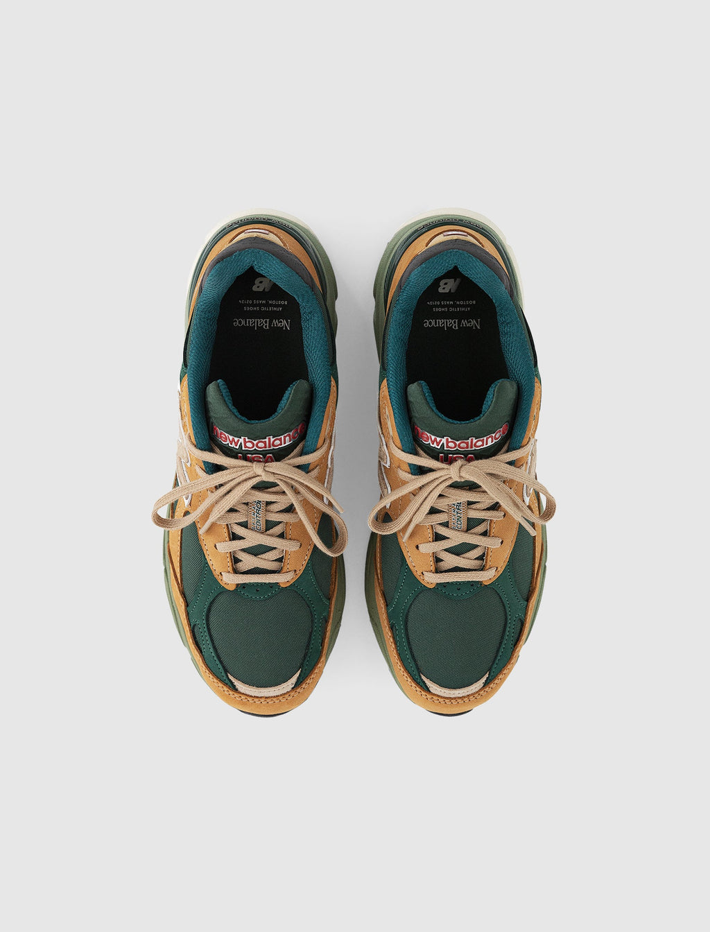 990 V3 Made In Usa Tan New balance – Гарантія оригінальності – детальний вид