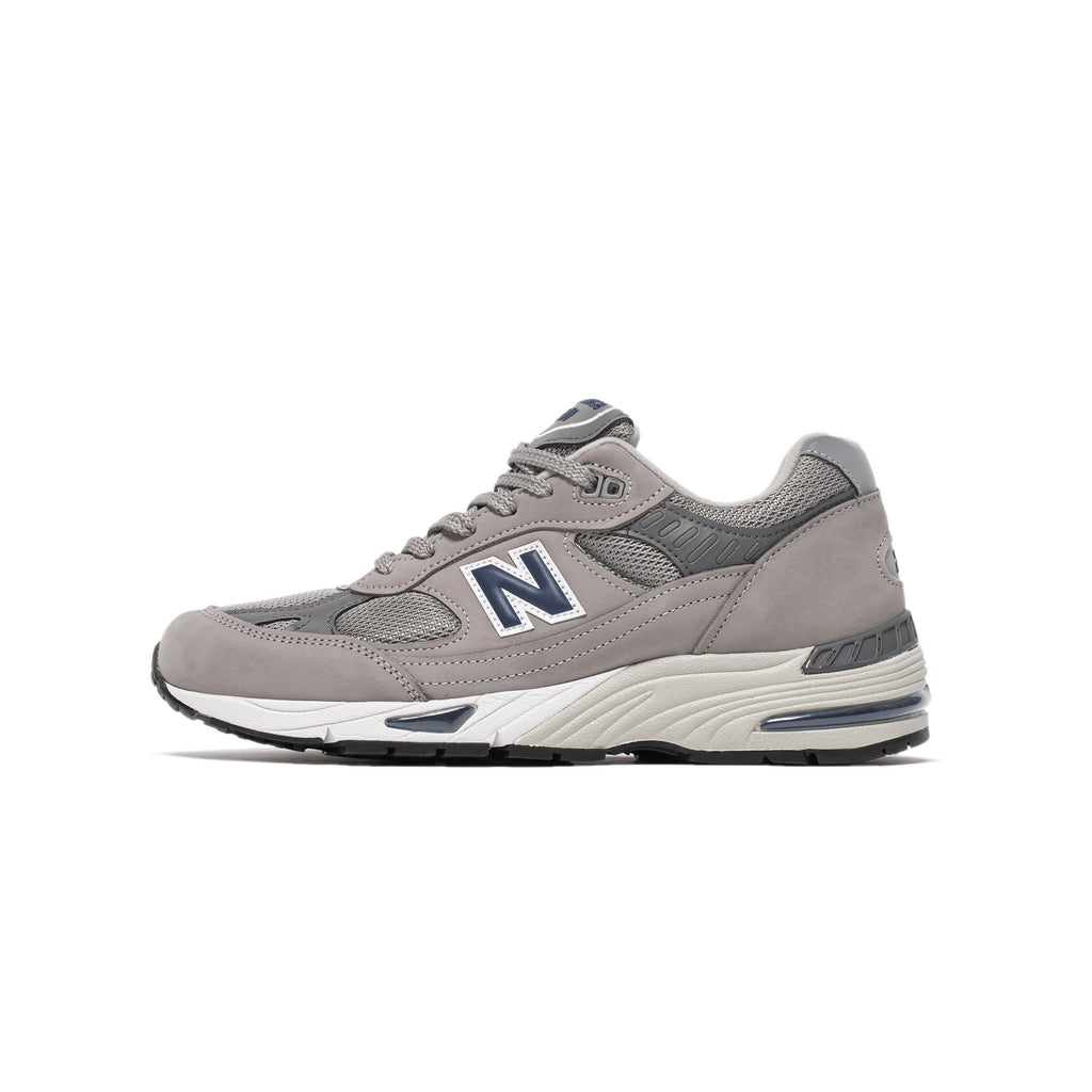 Mens Made Uk 991 Grey Shoes New balance – Гарантія оригінальності – боковий вид