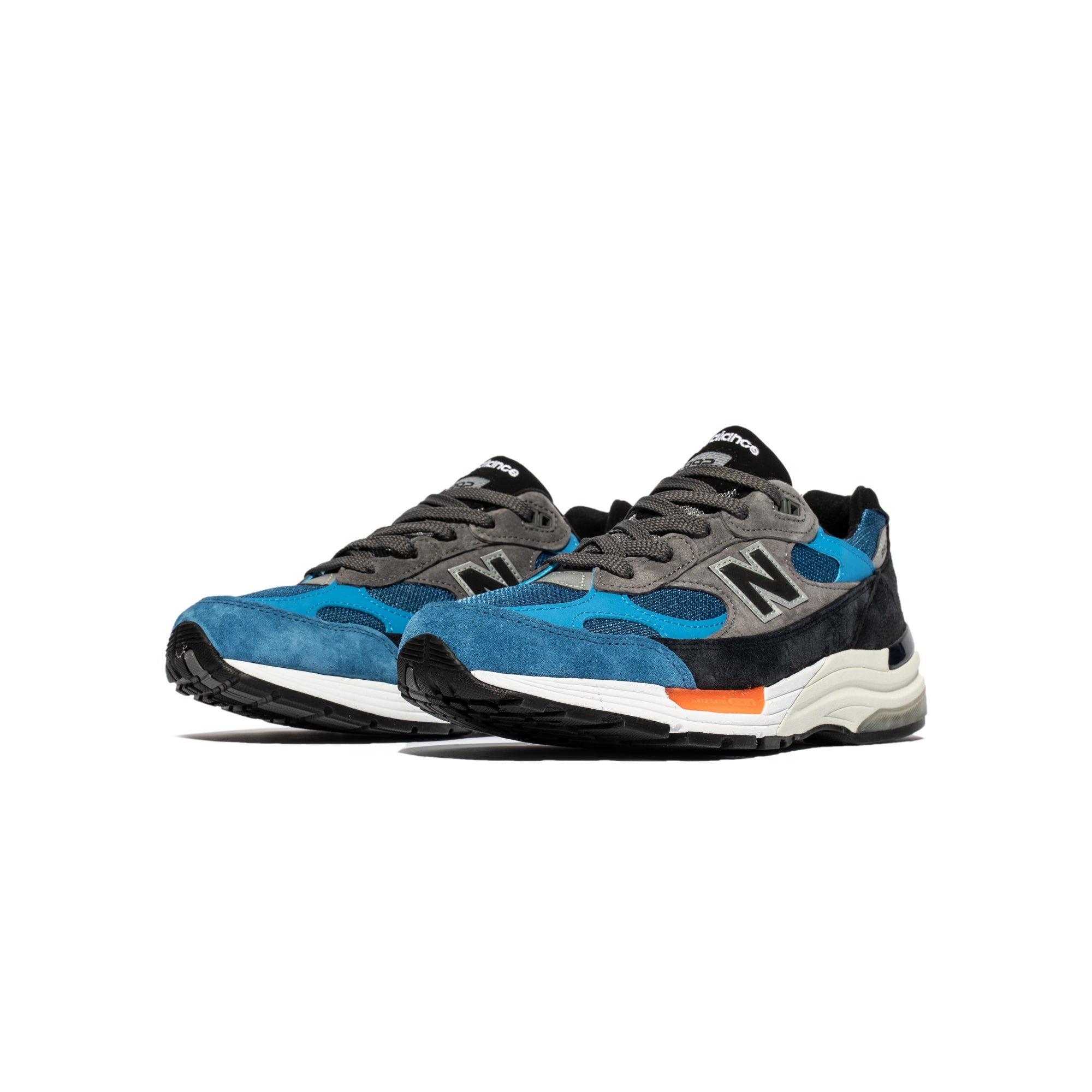 Mens Made In Usa 992 Shoes Grey New balance – Гарантія оригінальності – вид ззаду