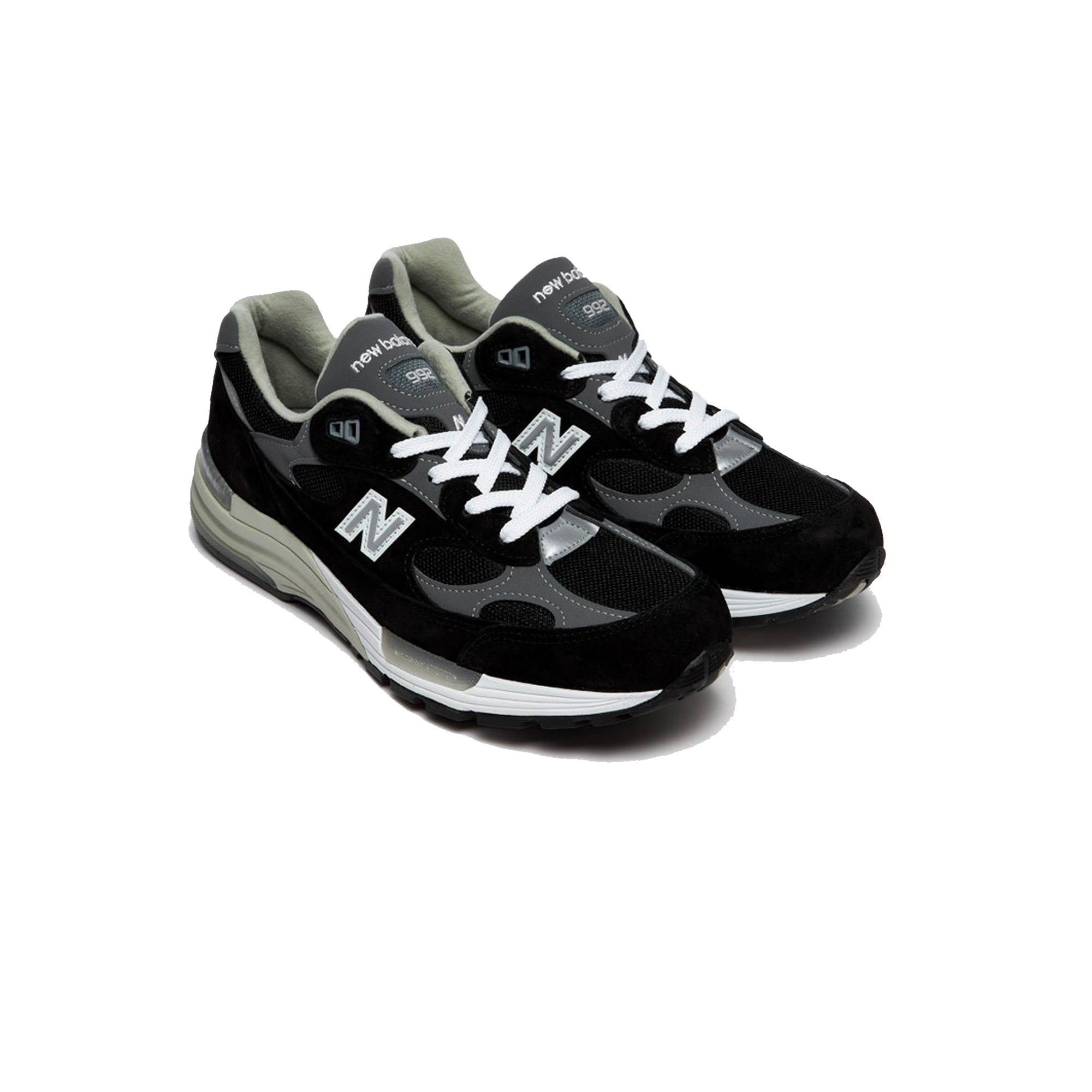 Mens Made Us 992 Shoes Black New balance оригінал – Купити в Україні – вид ззаду