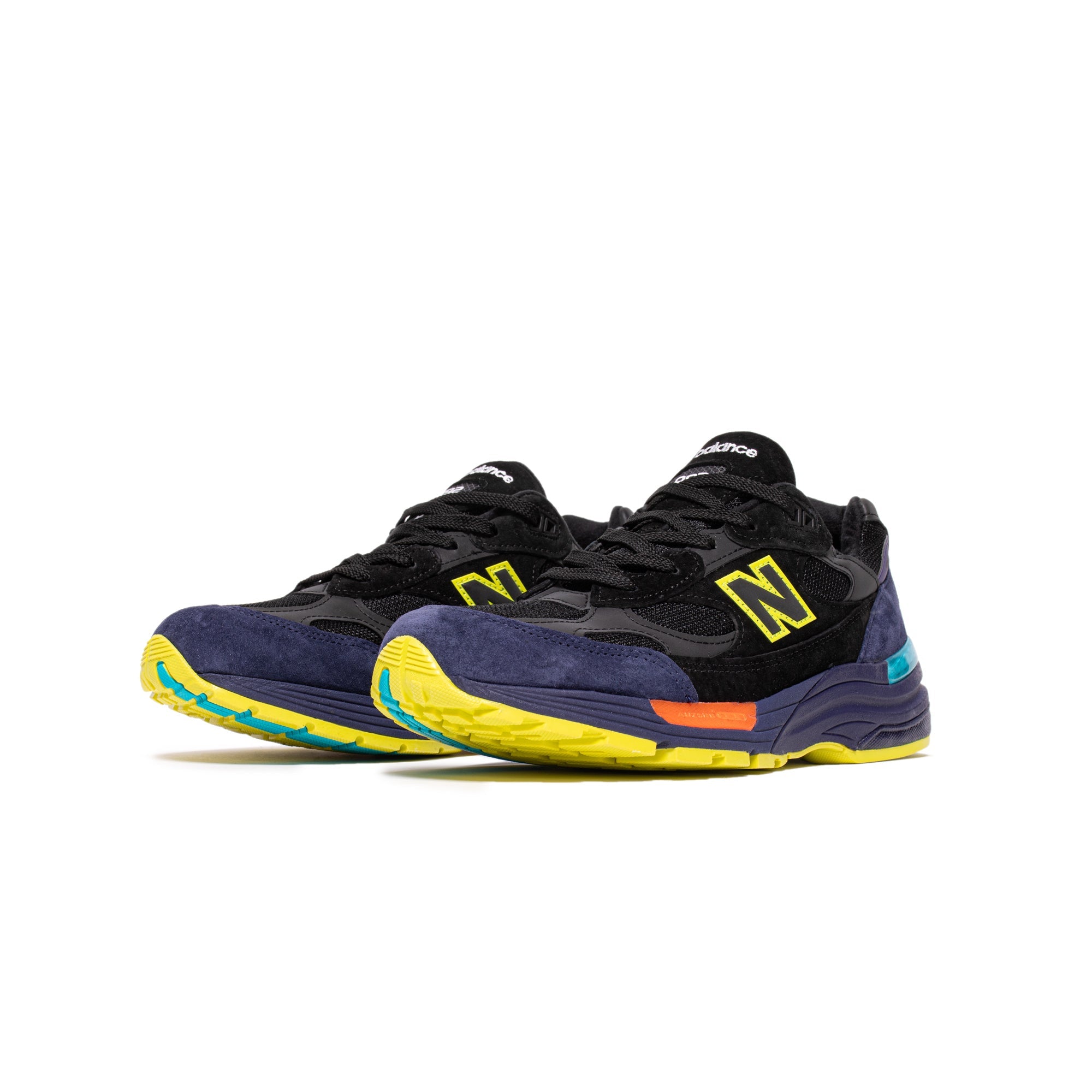 Mens Made In Usa 992 Shoes Black New balance – Гарантія оригінальності – вид ззаду