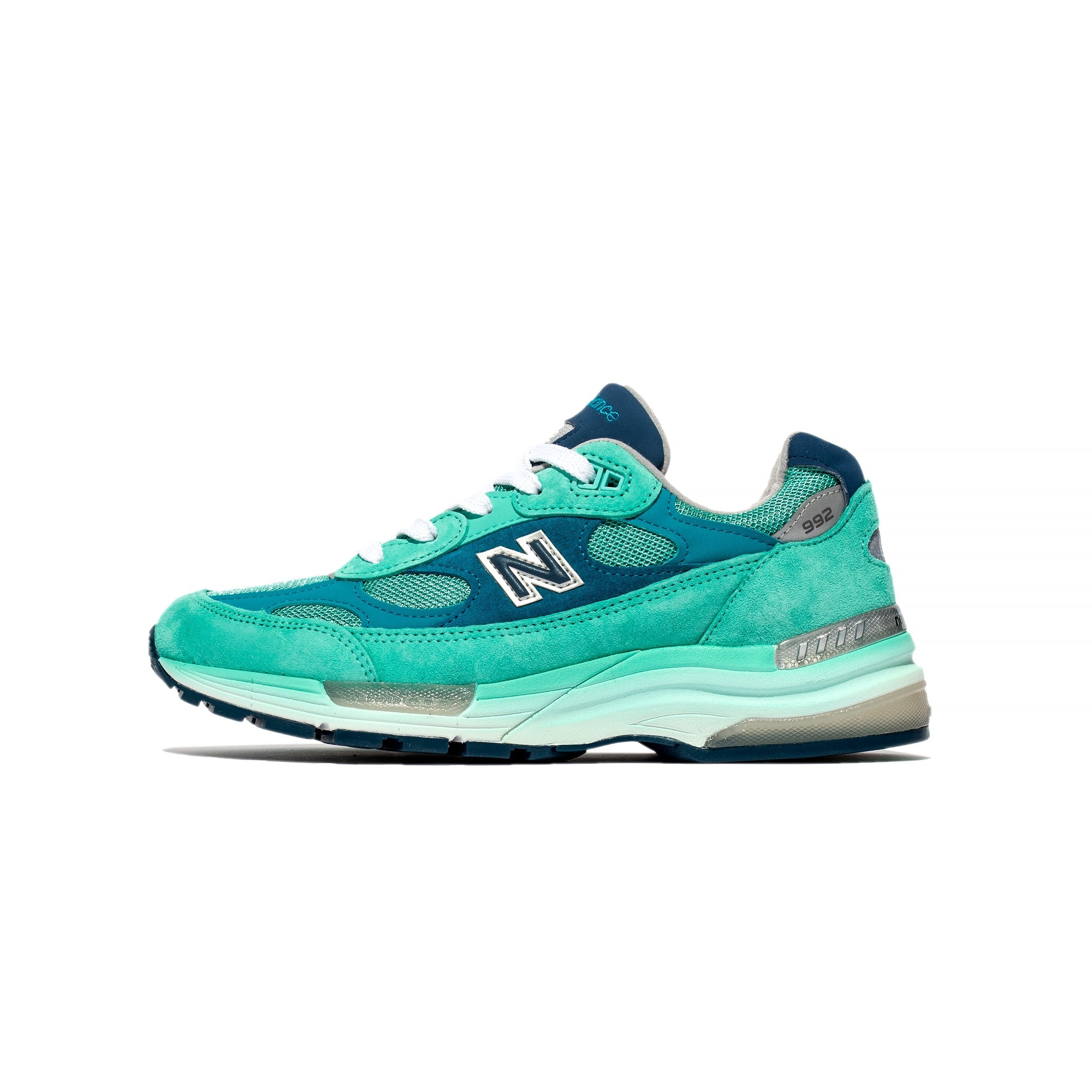 Оригінальна Mens Made In Usa 992 Shoes Blue New balance – боковий вид