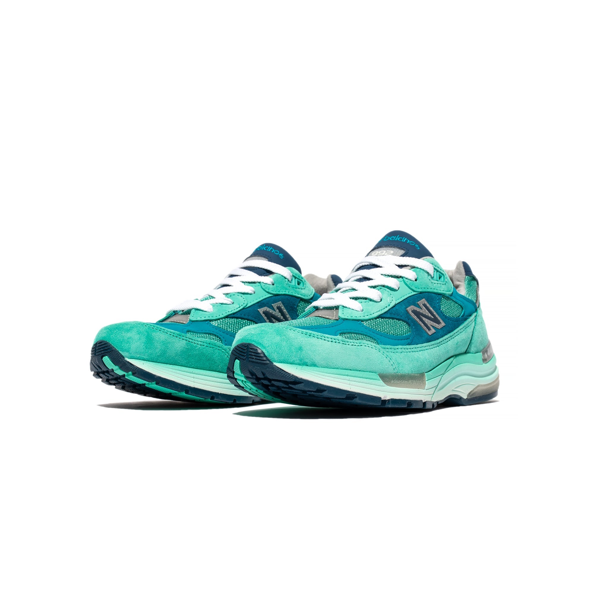 Оригінальна Mens Made In Usa 992 Shoes Blue New balance – вид ззаду