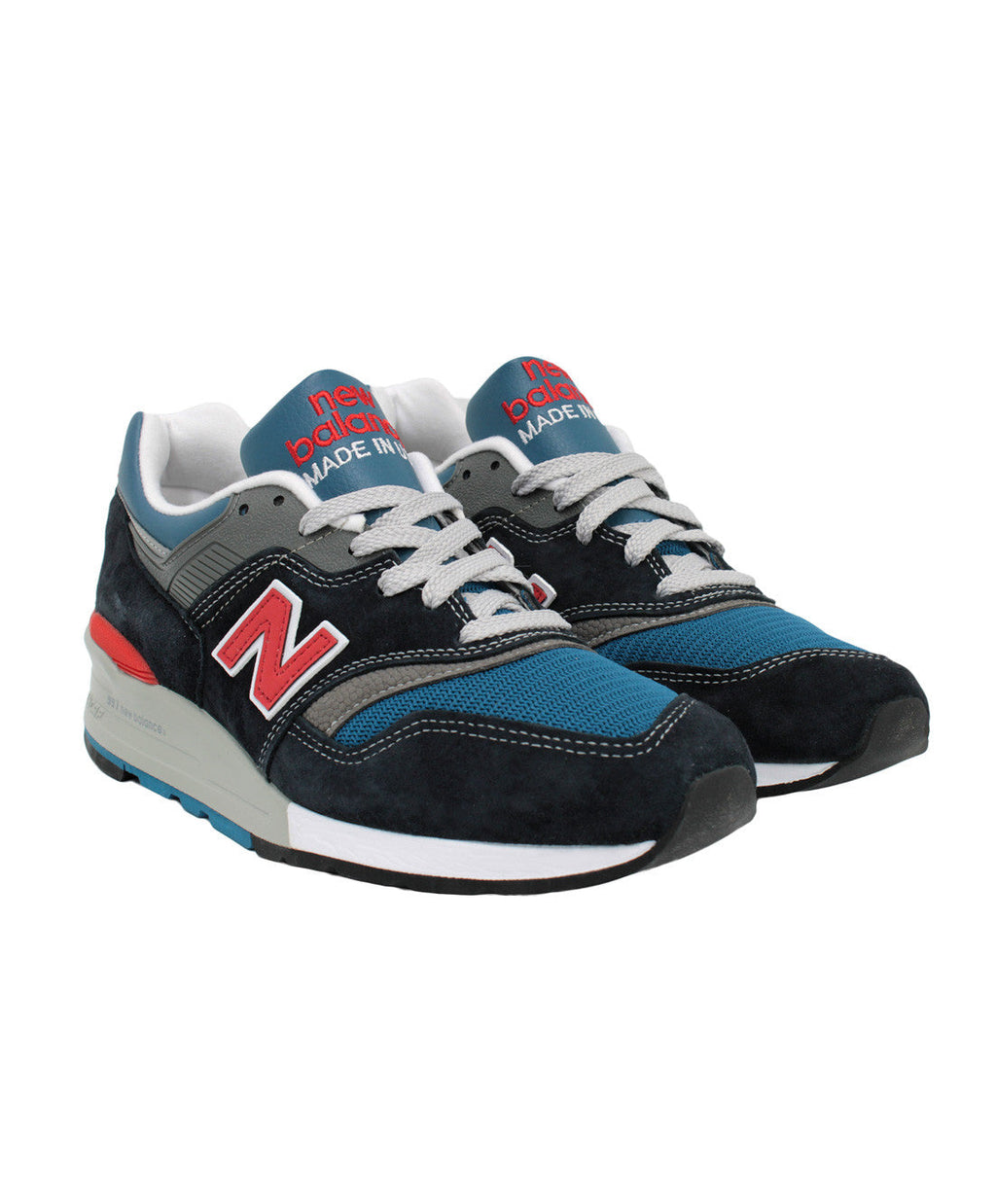 M997jnb Flint Gray Made In Usa Black New balance оригінал – Купити в Україні – вид ззаду