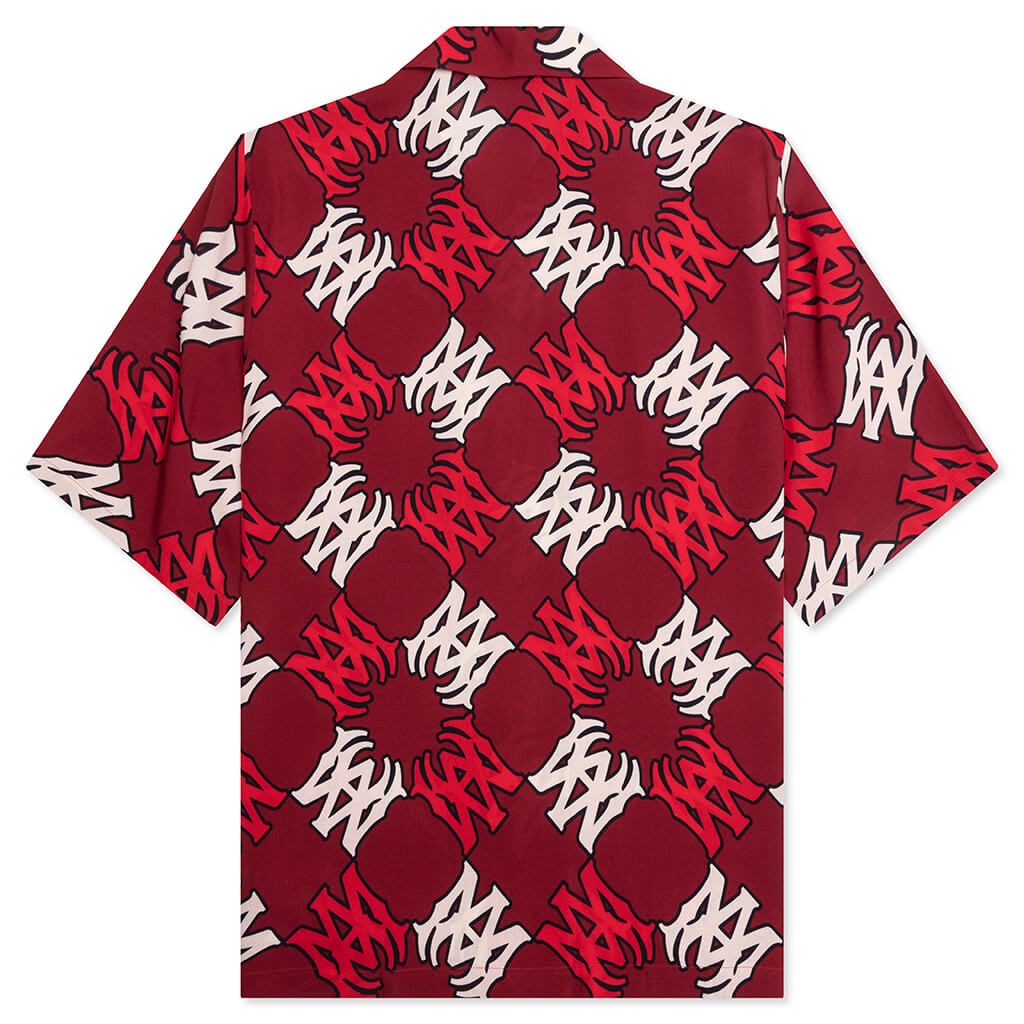 Ma Quad Bowling Shirt Amiri оригінал – Купити в Україні – вид ззаду