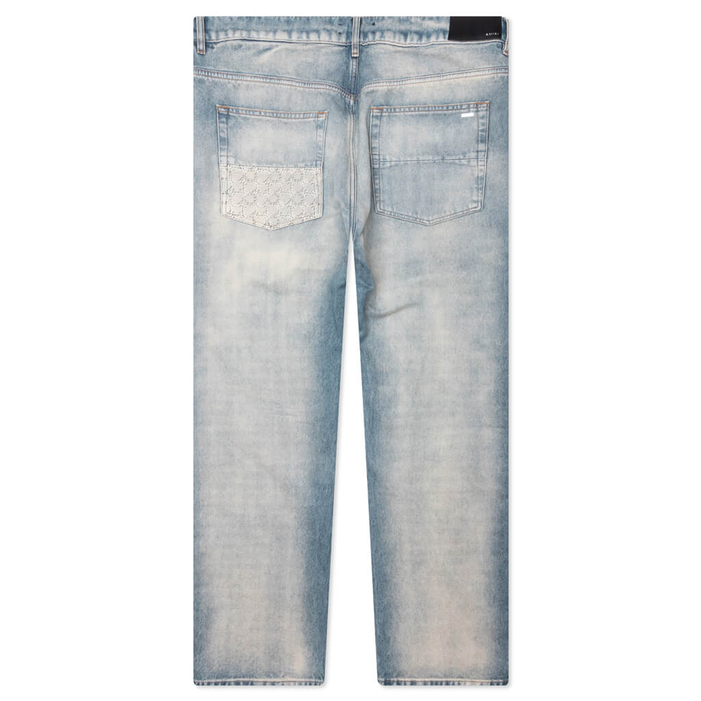 Ma Quad Cuff Straight Jean Amiri оригінал – Купити в Україні – вид ззаду