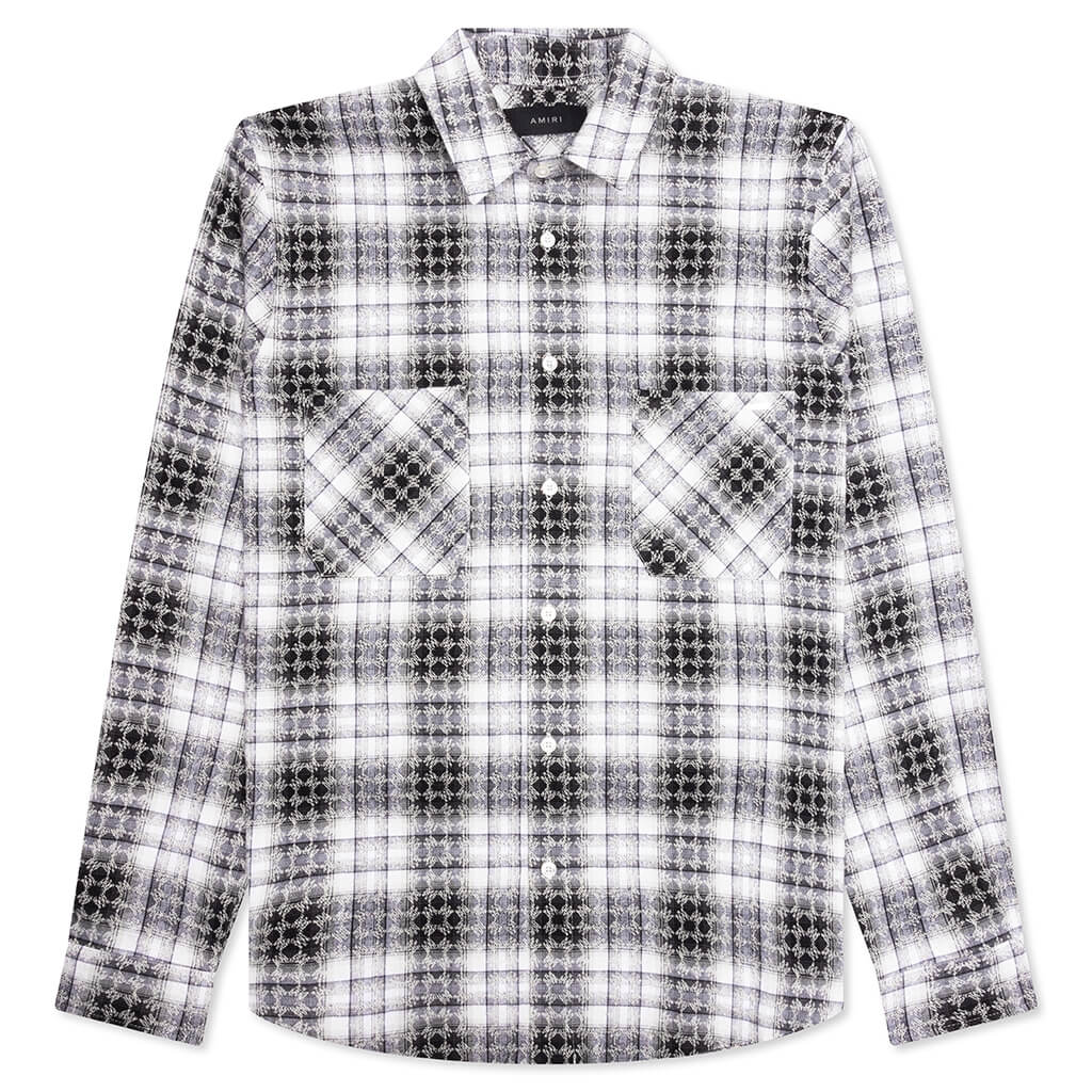 Ma Quad Jacquard Flannel Amiri – Гарантія оригінальності – боковий вид