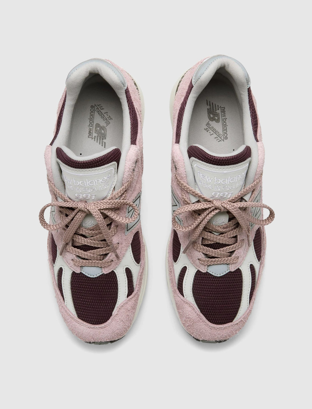 Оригінальна Made In Uk 991 V2 Deauville Mauve New balance – детальний вид