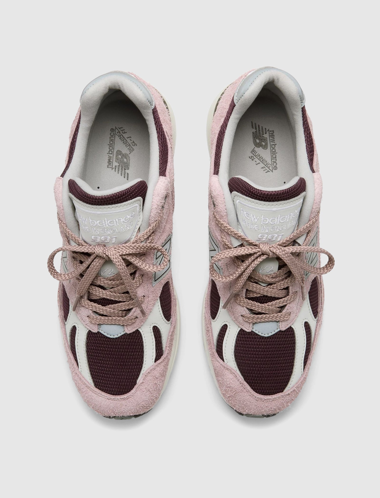 Оригінальна Made In Uk 991 V2 Deauville Mauve New balance – детальний вид