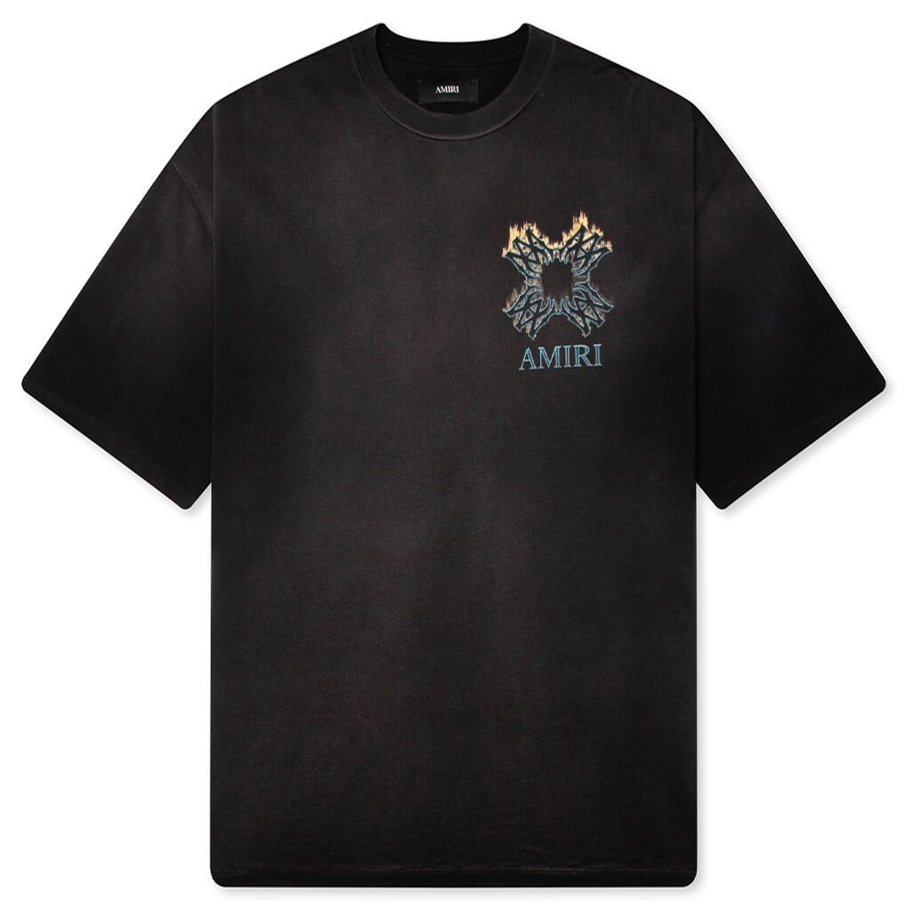 Оригінальна Ma Quad Flames Oversized Tee Amiri – боковий вид