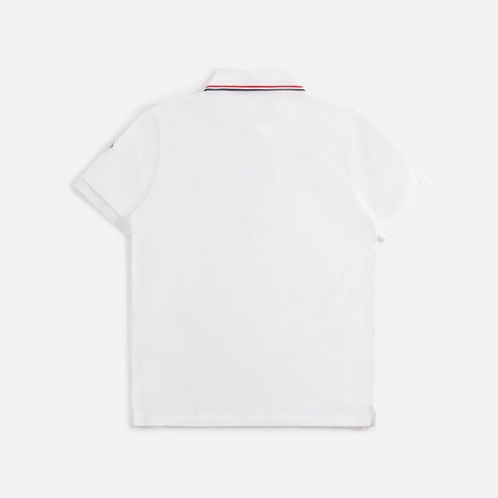 Polo White Moncler – Гарантія оригінальності – вид ззаду