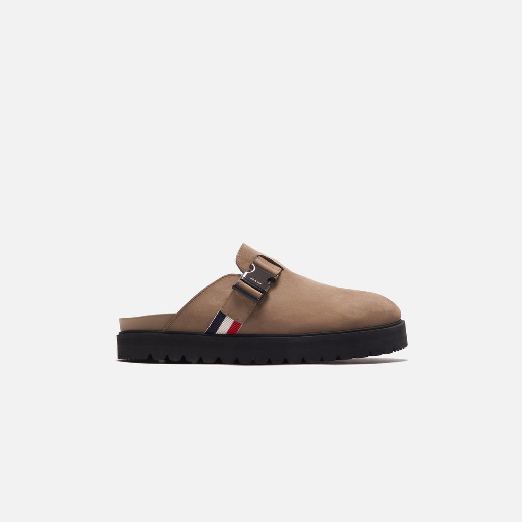 Mon Mule Slides Green Moncler – Гарантія оригінальності – боковий вид